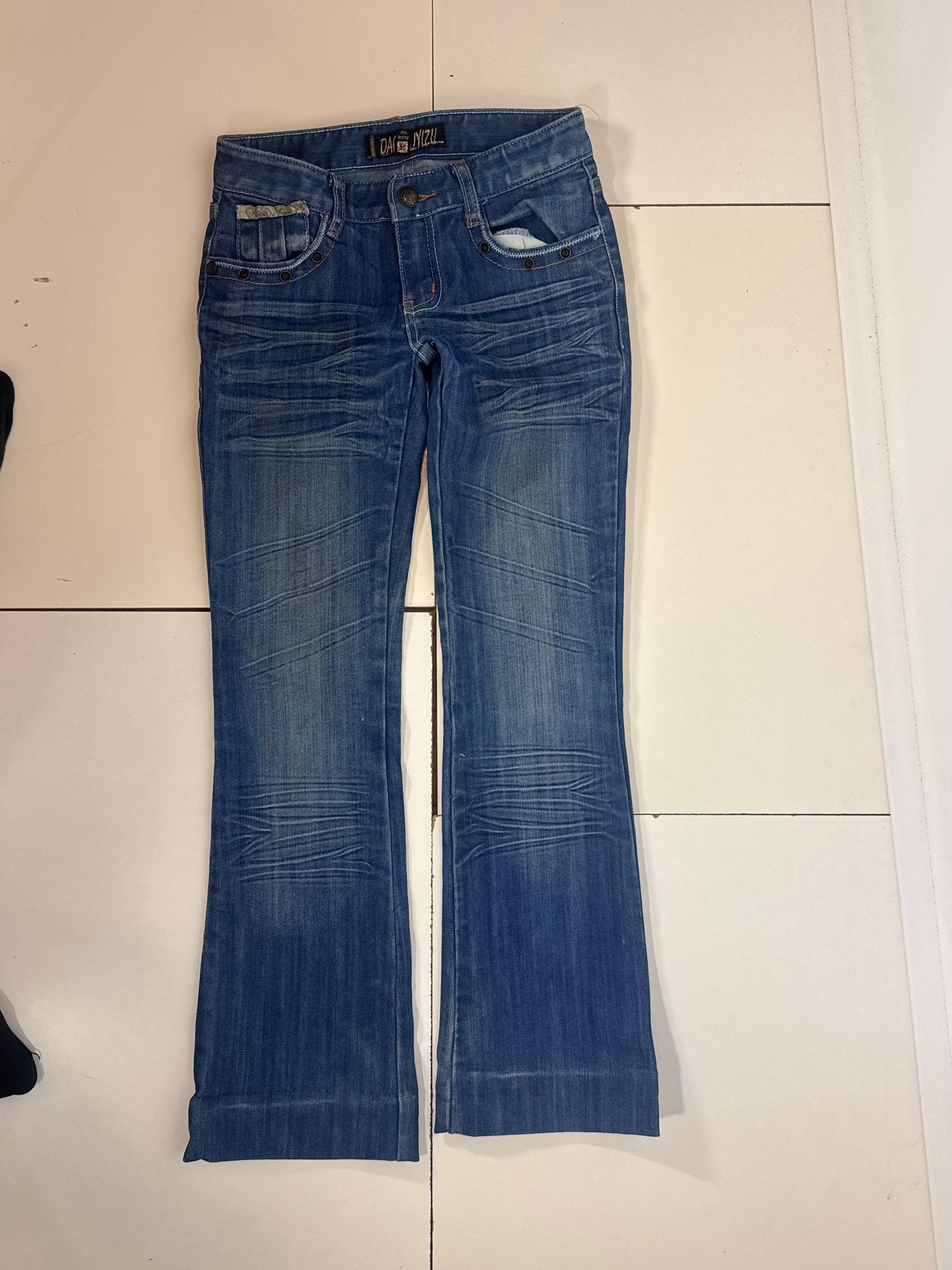 Lågmidjade jeans stl: XXS