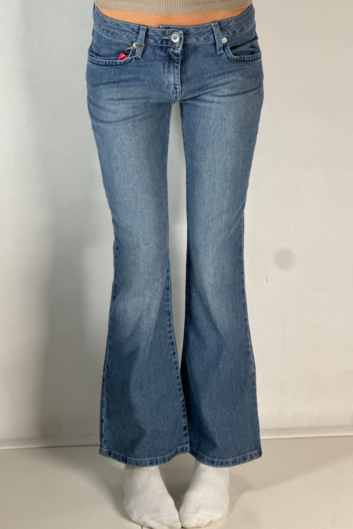 Lågmidjade jeans stl: XS