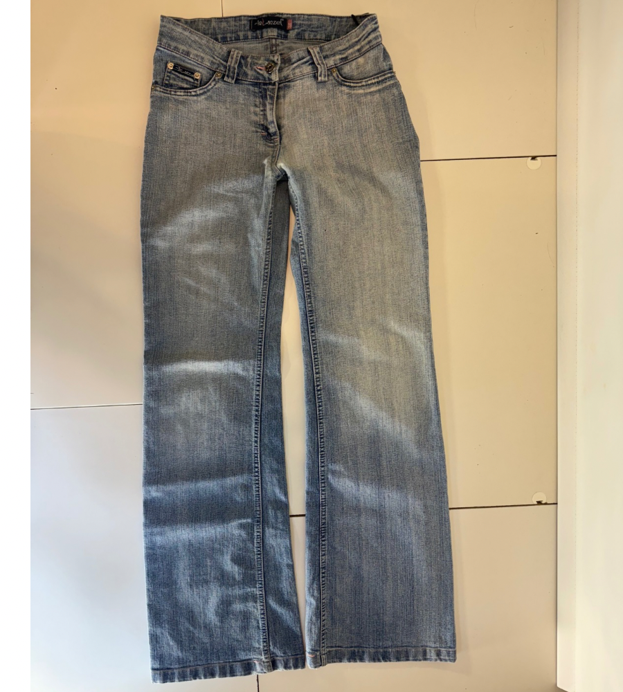 Lågmidjade jeans–stl: XS