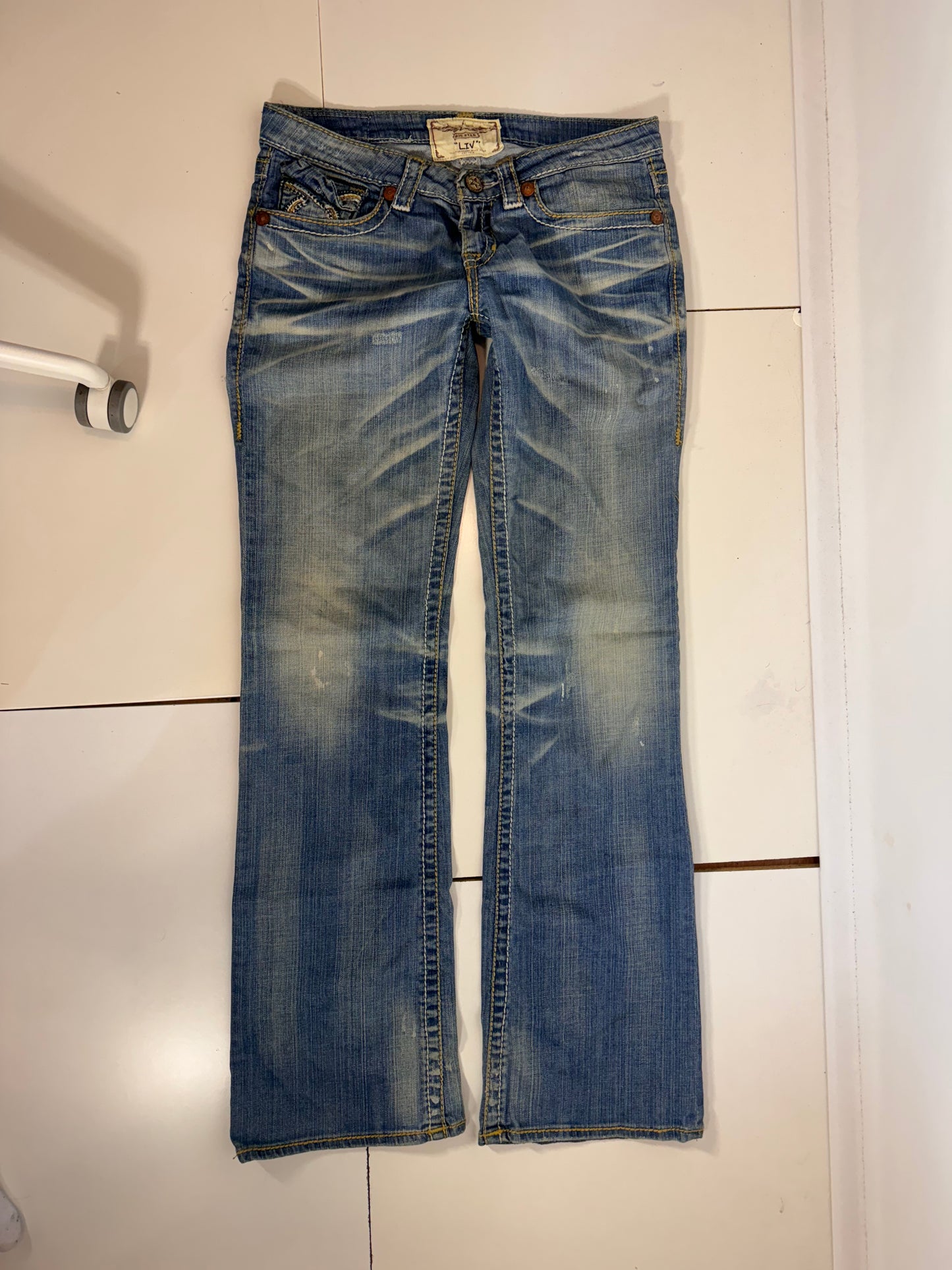 Lågmidjade jeans stl: M