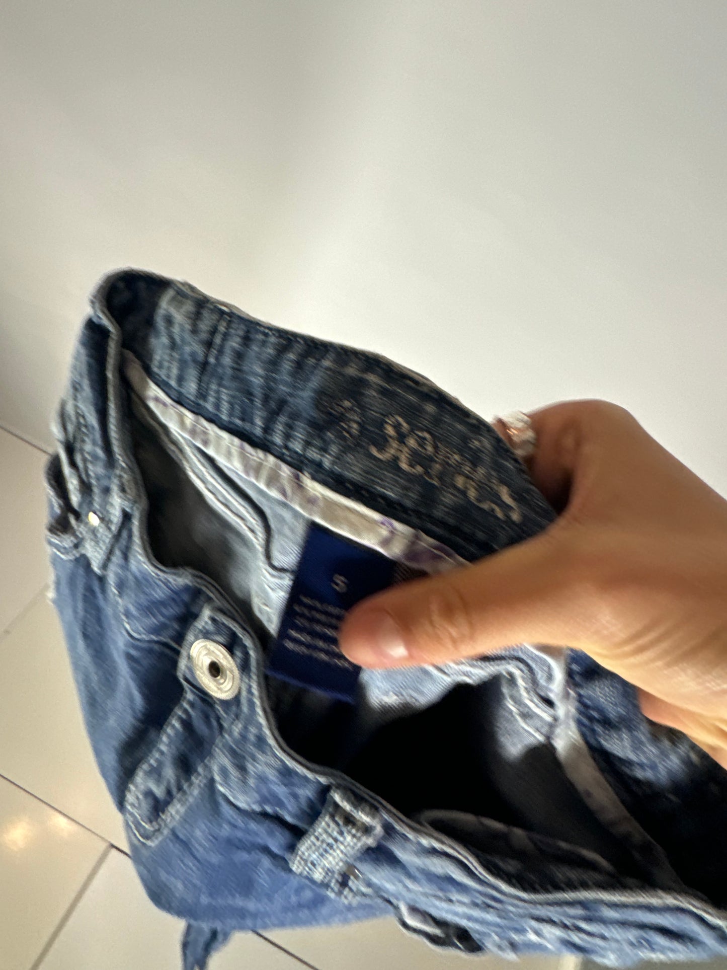 Lågmidjade jeans stl: XS