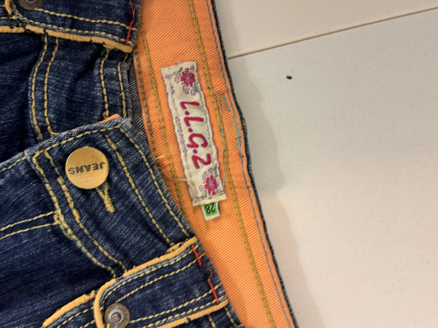 Lågmidjade jeans stl: XS