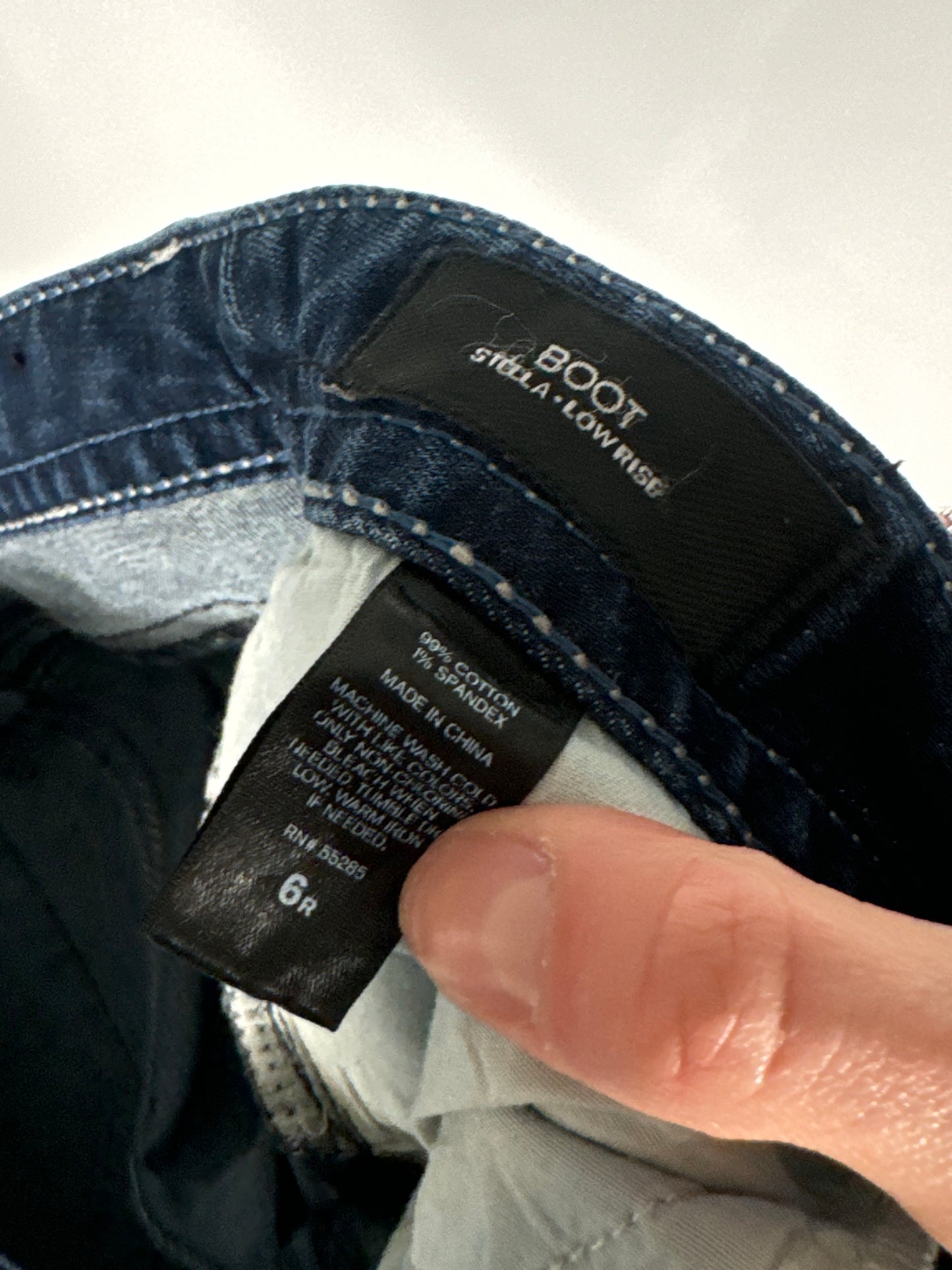 Lågmidjade jeans stl: S/M