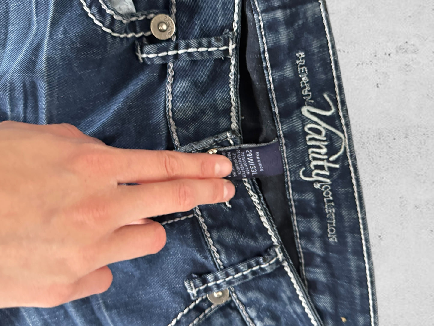 Lågmidjade jeans stl: M