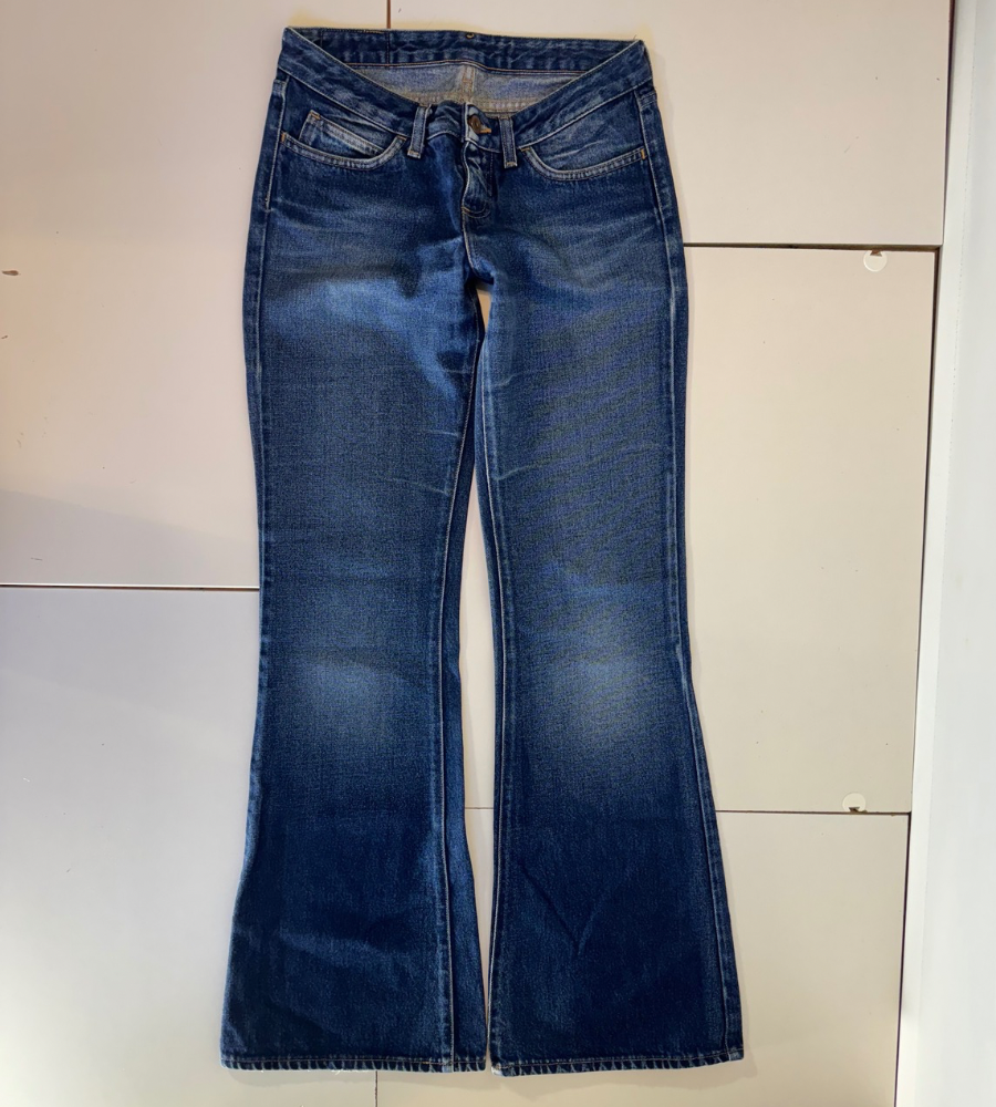 Lågmidjade jeans–stl: XS