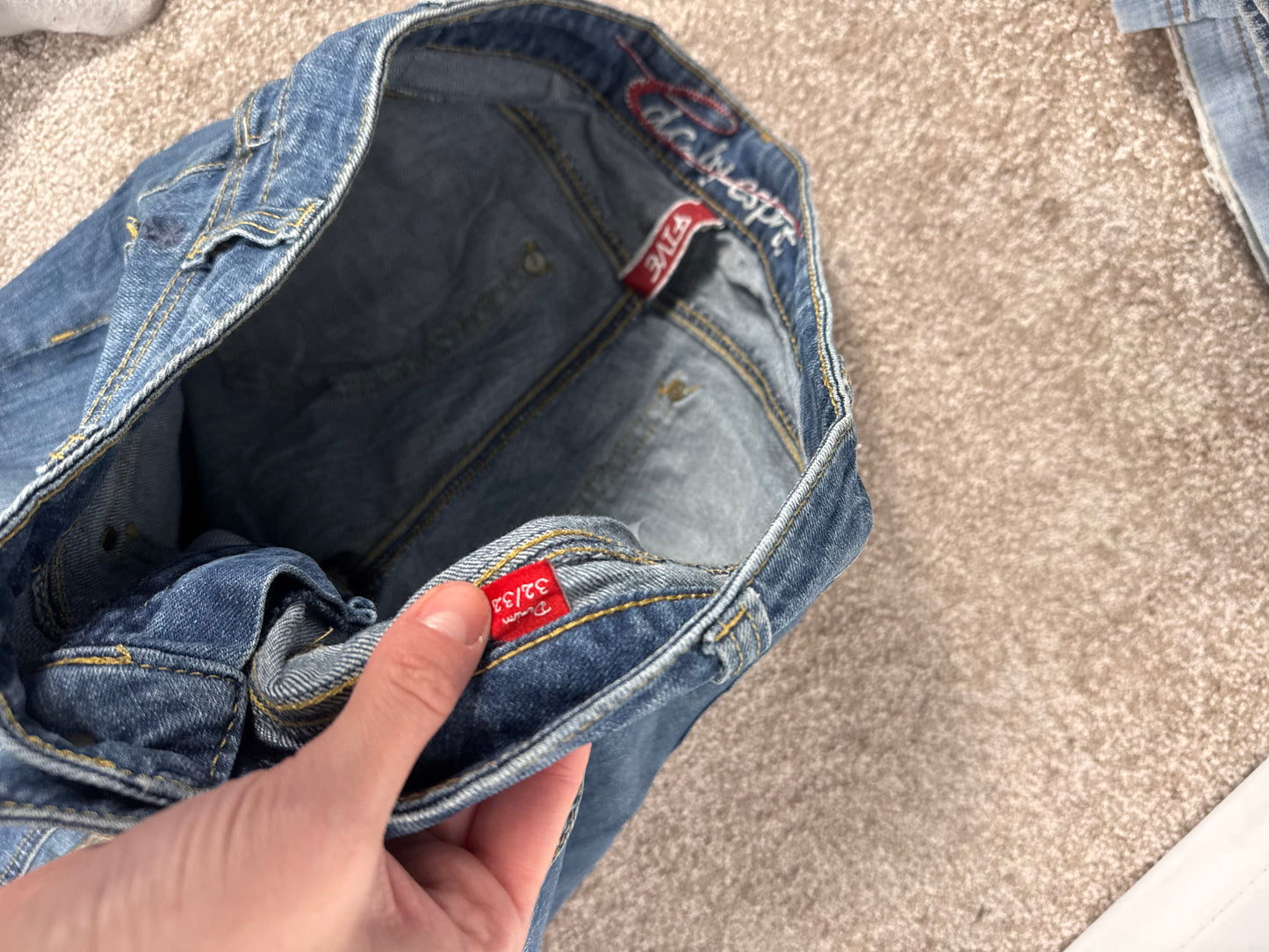 Lågmidjade jeans stl: M/L