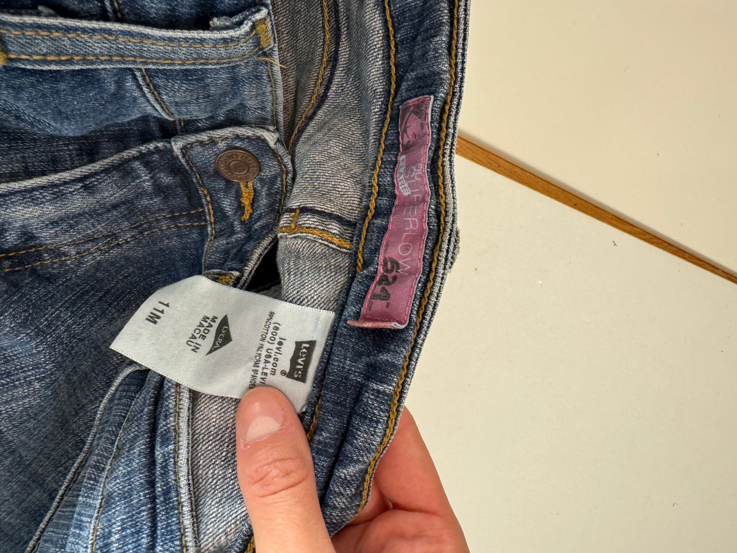 Levis jeans–stl: M