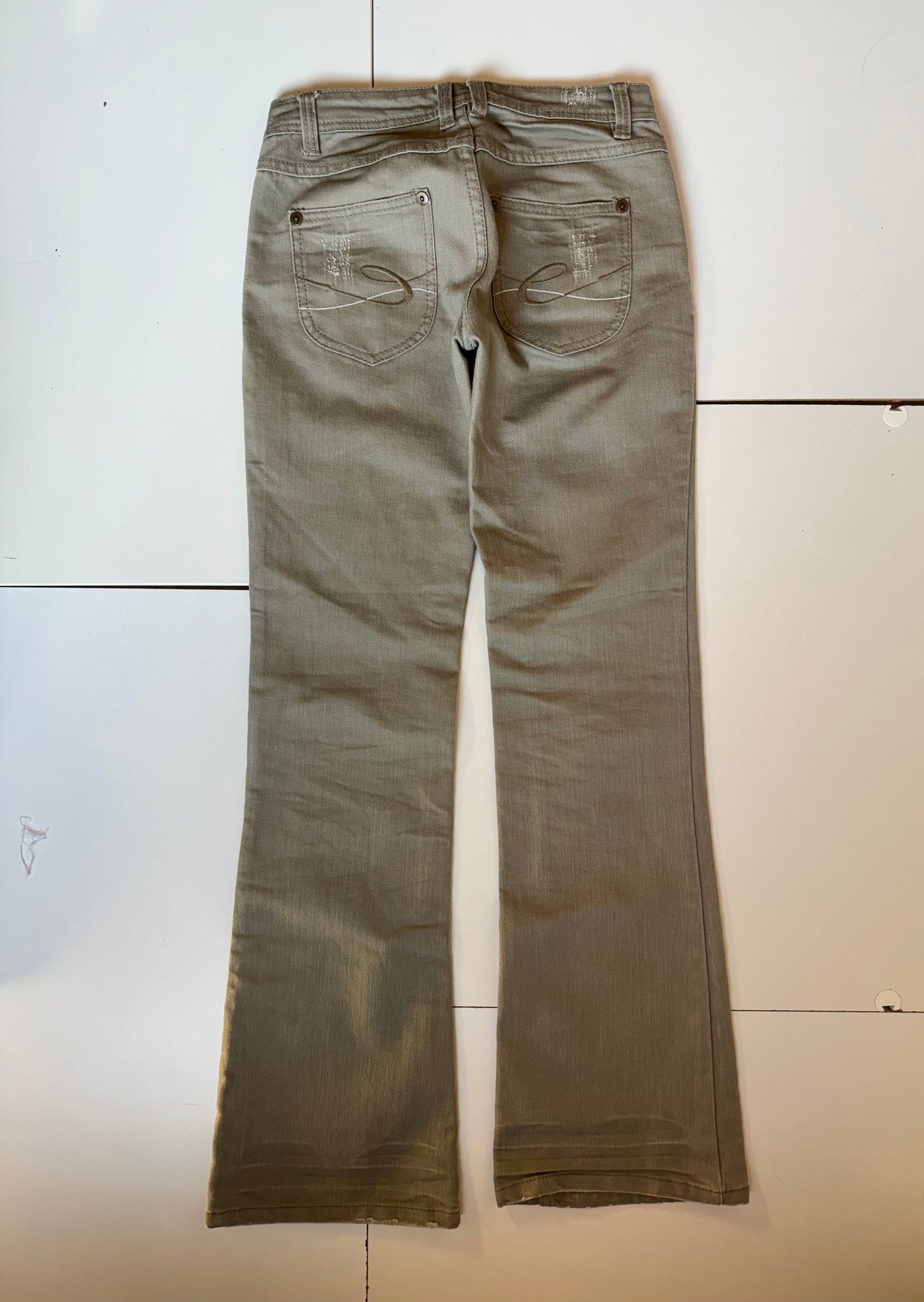 Lågmidjade byxor stl: XS