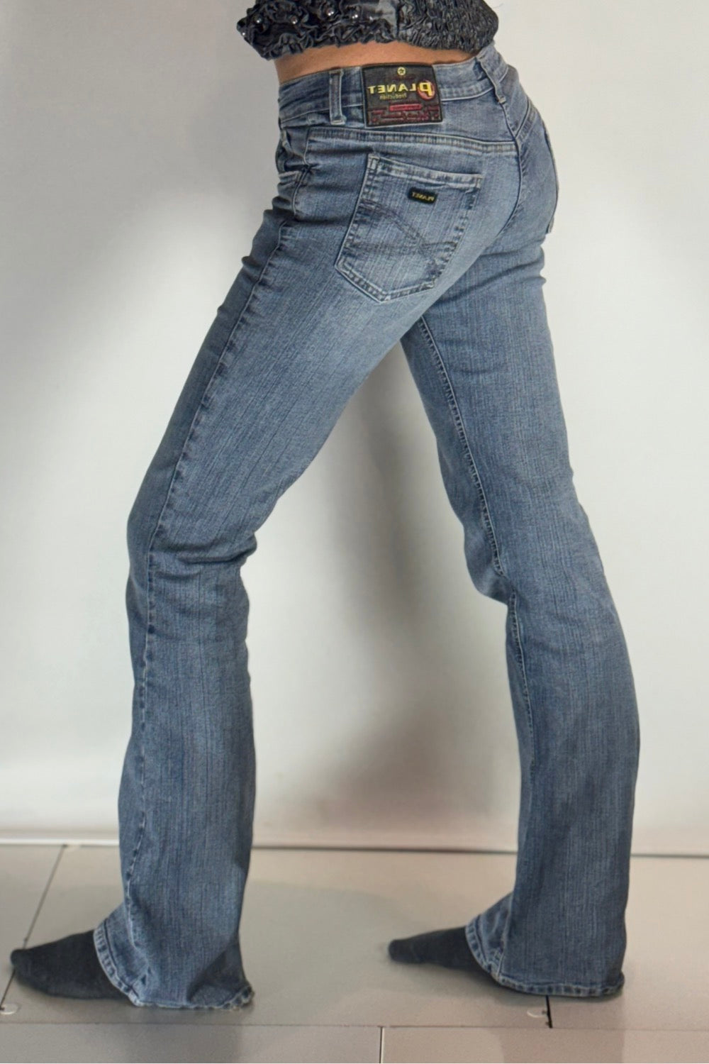 Lågmidjade jeans stl: XS