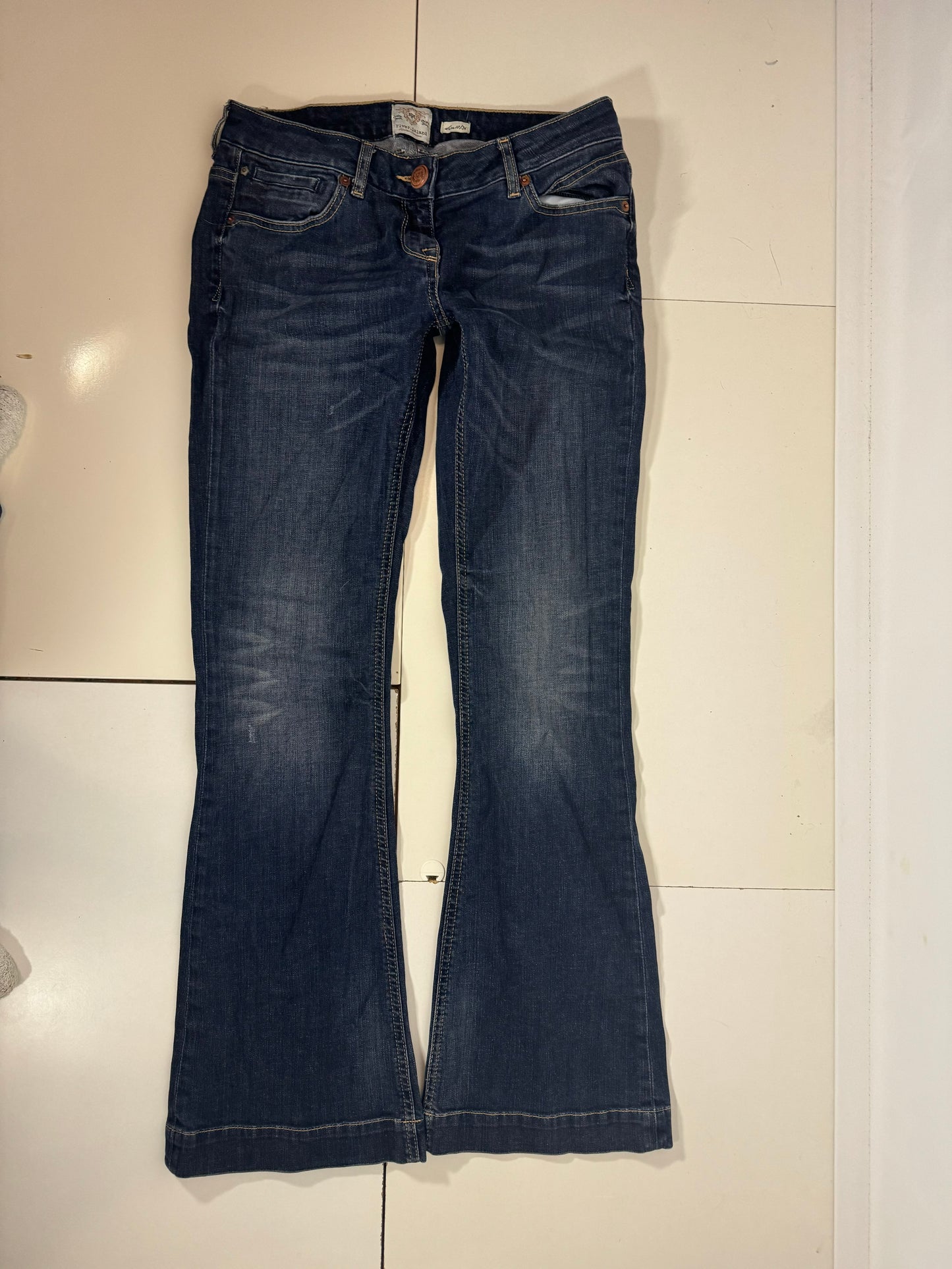 Lågmidjade jeans stl: S