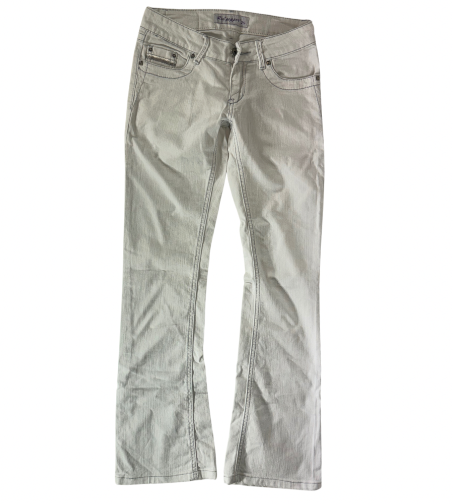Lågmidjade jeans–stl: XS