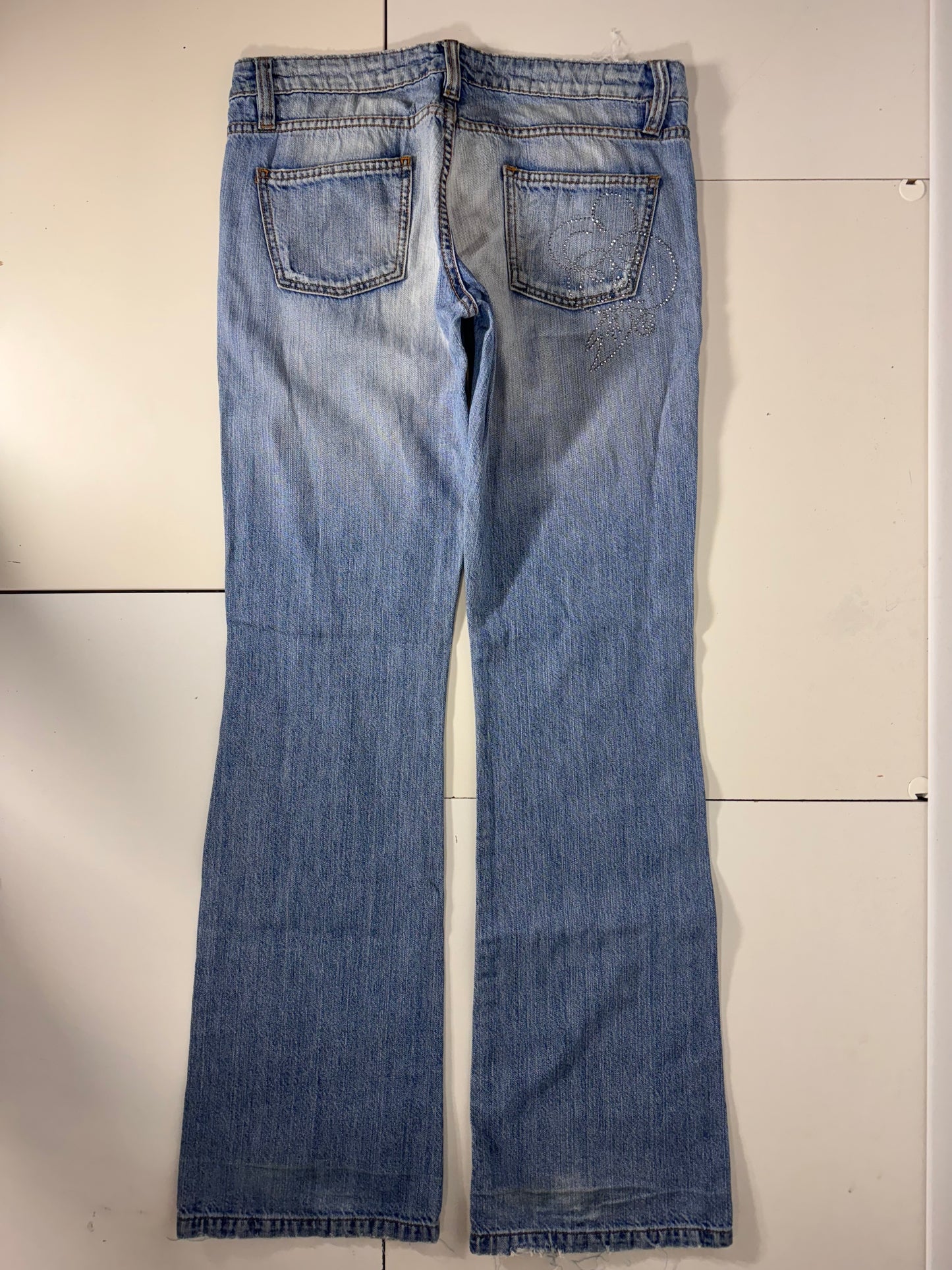 Lågmidjade jeans stl: M