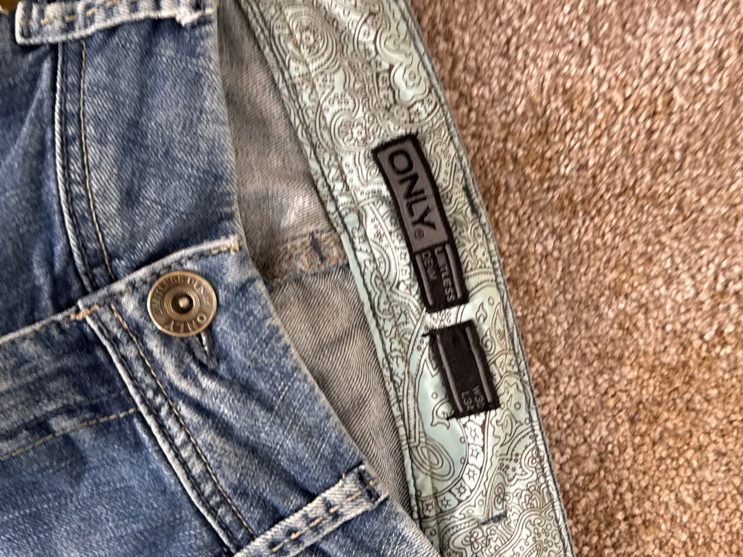 Lågmidjade jeans stl: XS