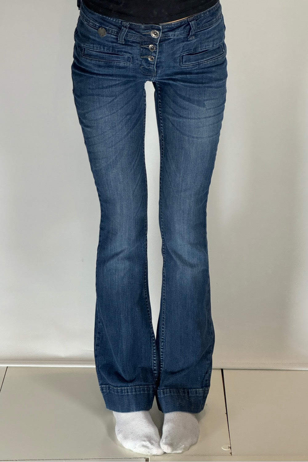 Lågmidjade jeans stl: XS