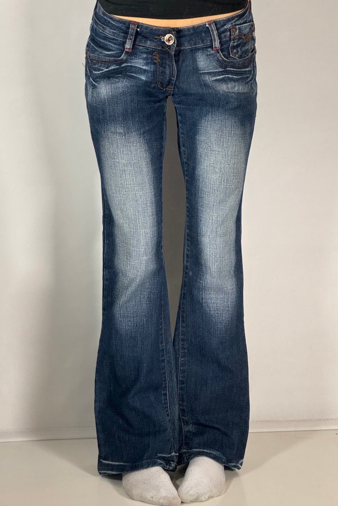 Lågmidjade jeans stl: XS/S