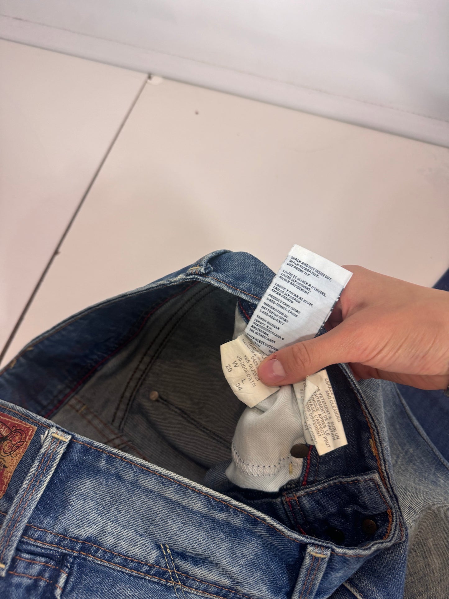 Lågmidjade jeans stl: S/M