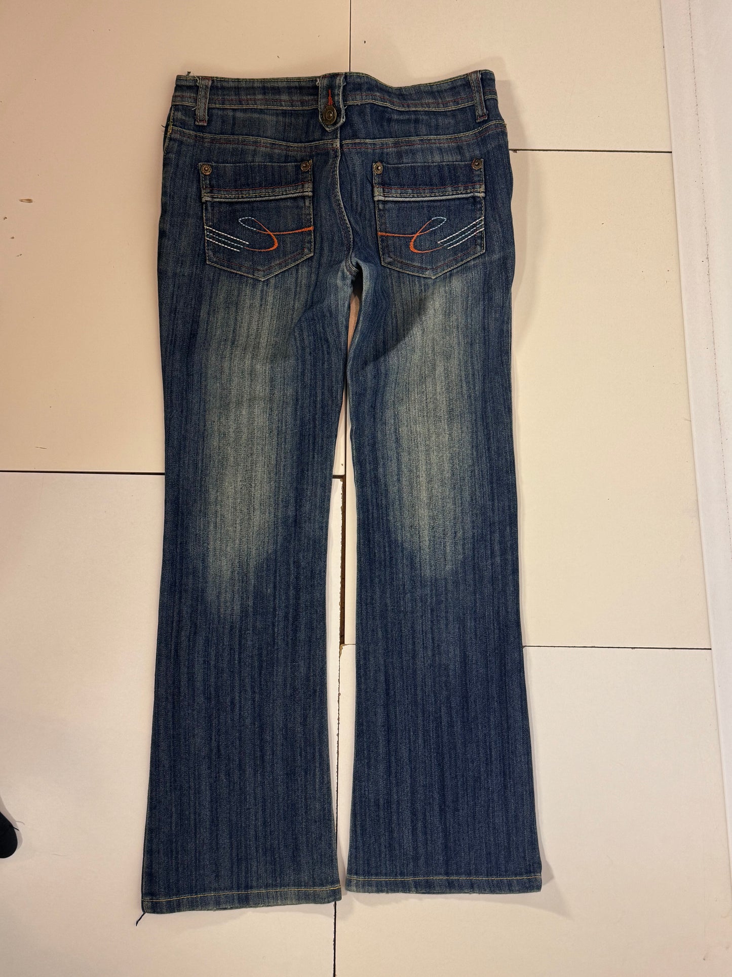 Lågmidjade jeans stl: S