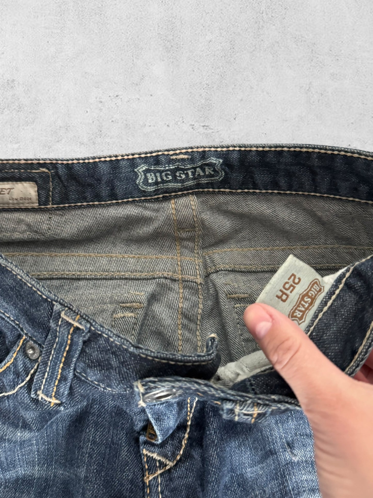 Lågmidjade jeans stl: XS