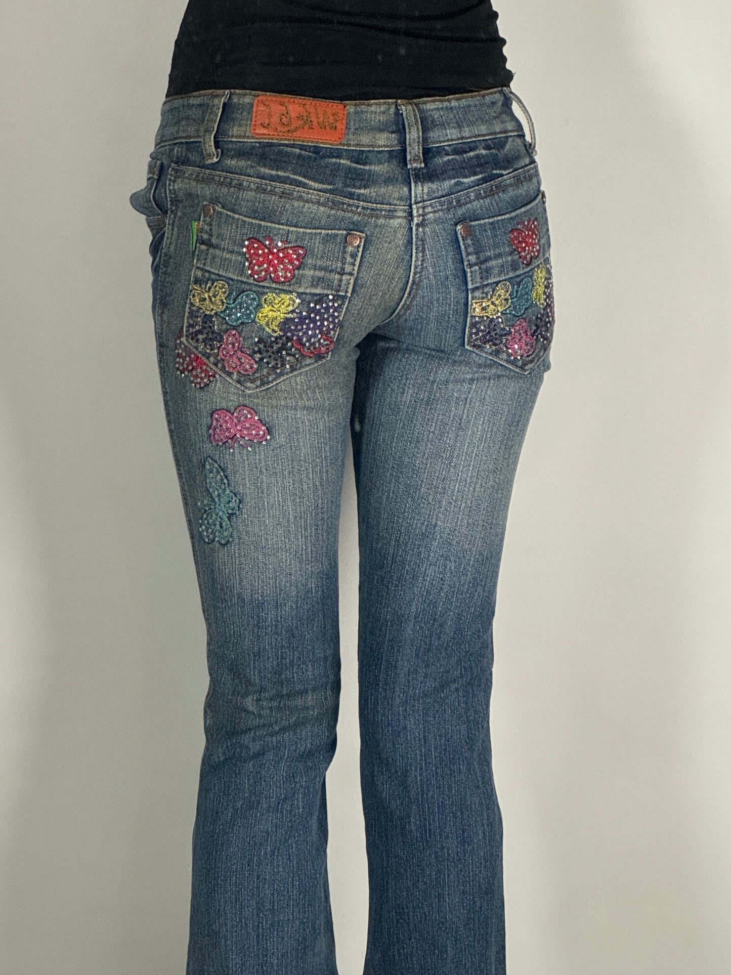 Lågmidjade jeans stl: XXS