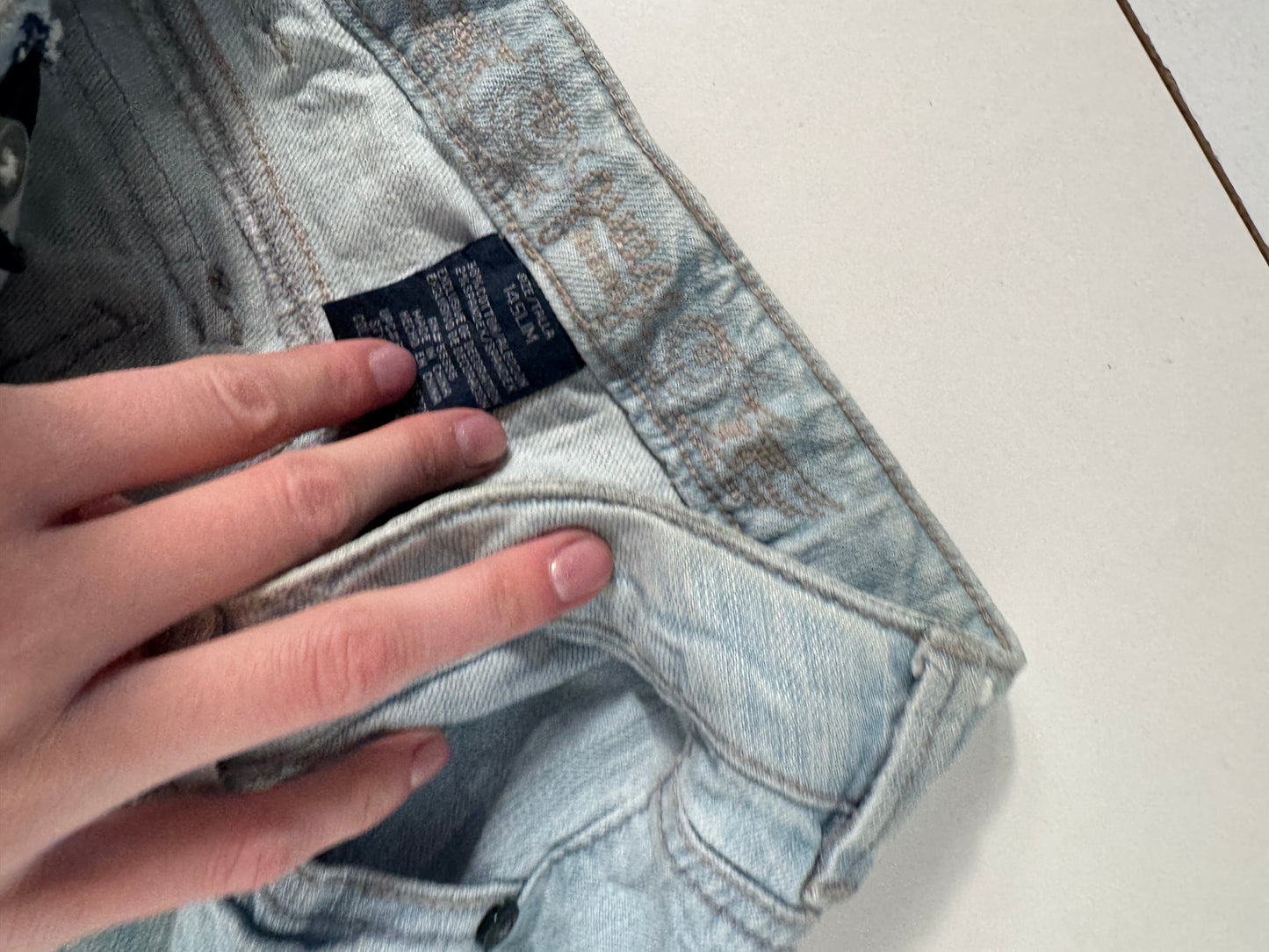 Lågmidjade jeans stl: XXS