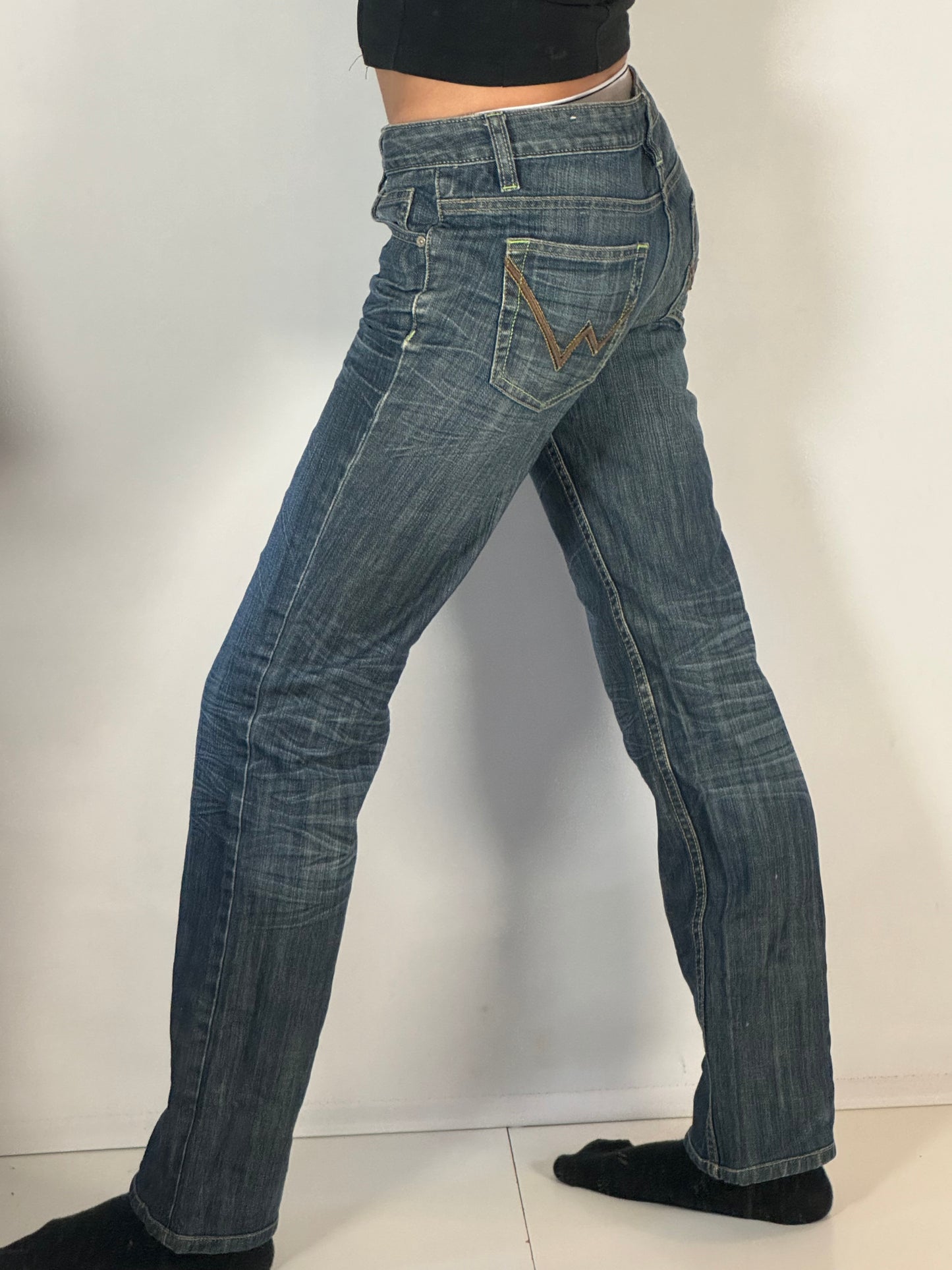 Lågmidjade jeans stl: XS