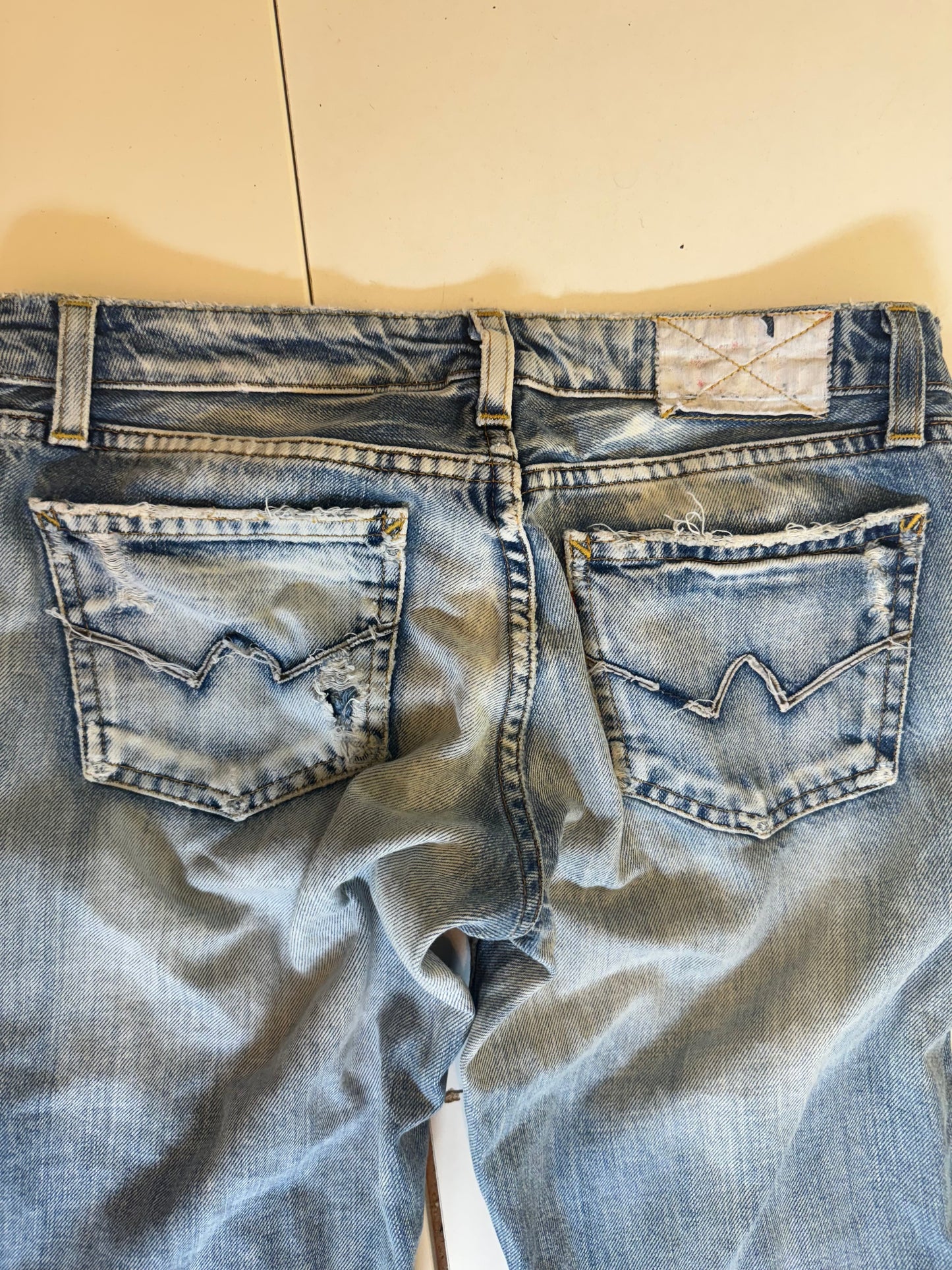 Lågmidjade jeans stl: XS