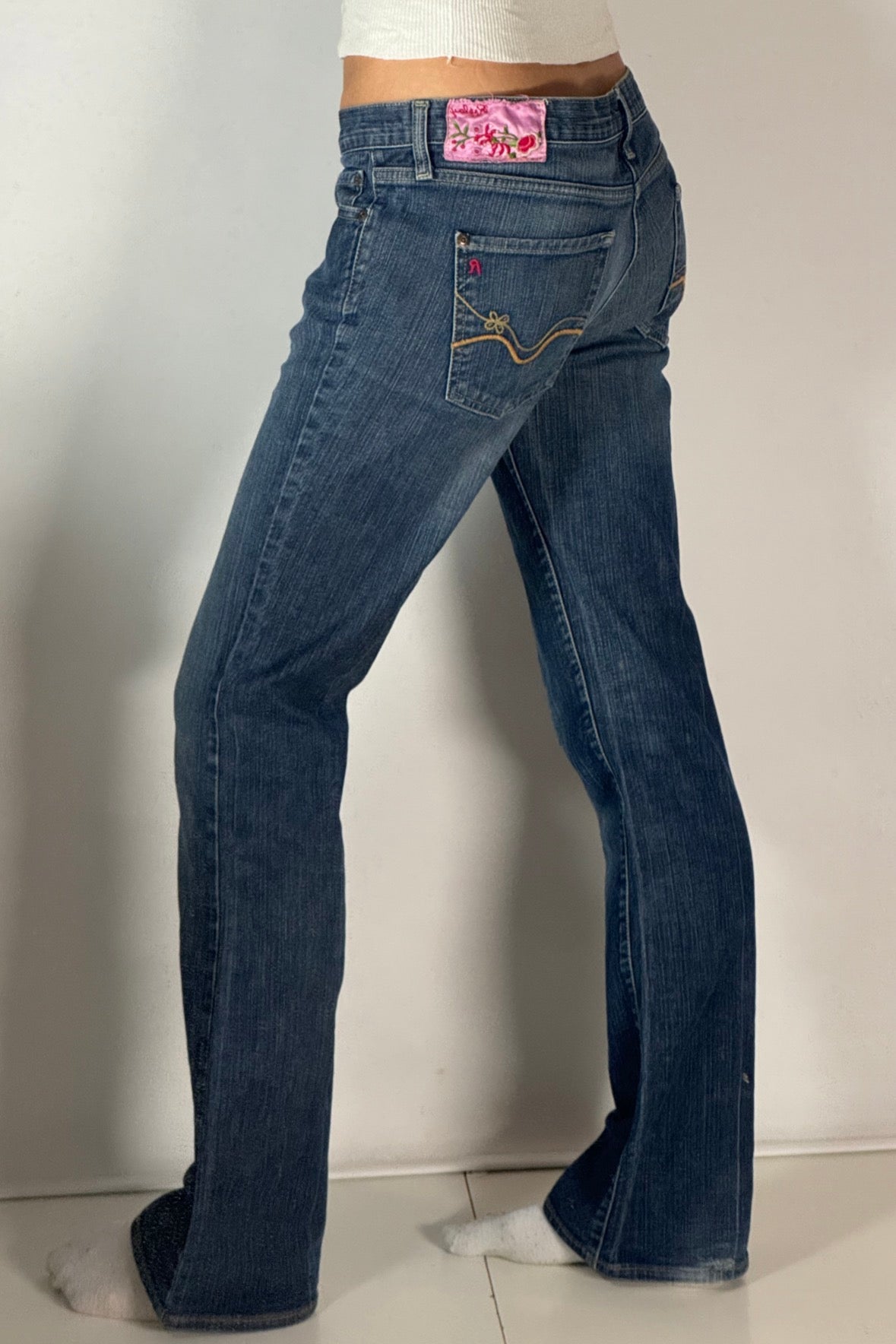 Lågmidjade jeans stl: S