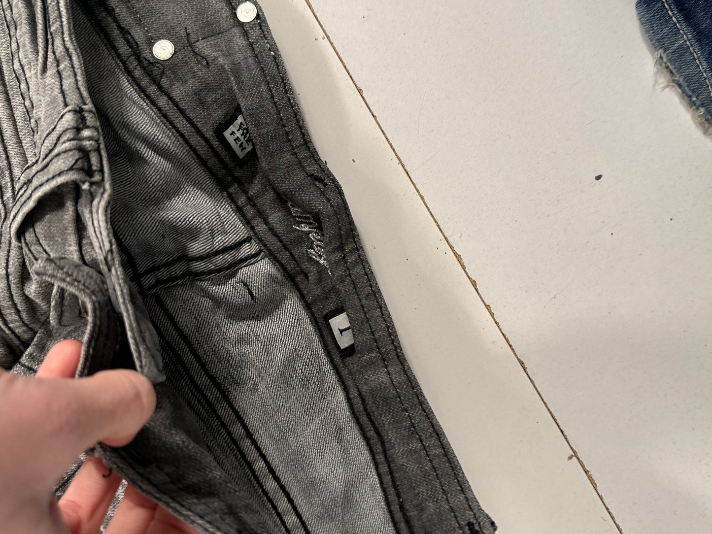 Lågmidjade jeans stl: XS