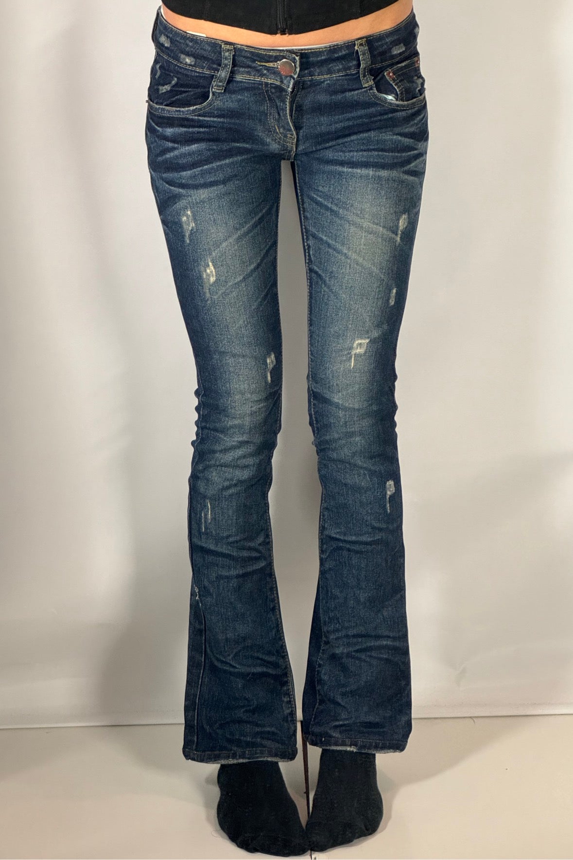 Lågmidjade jeans stl: XXS