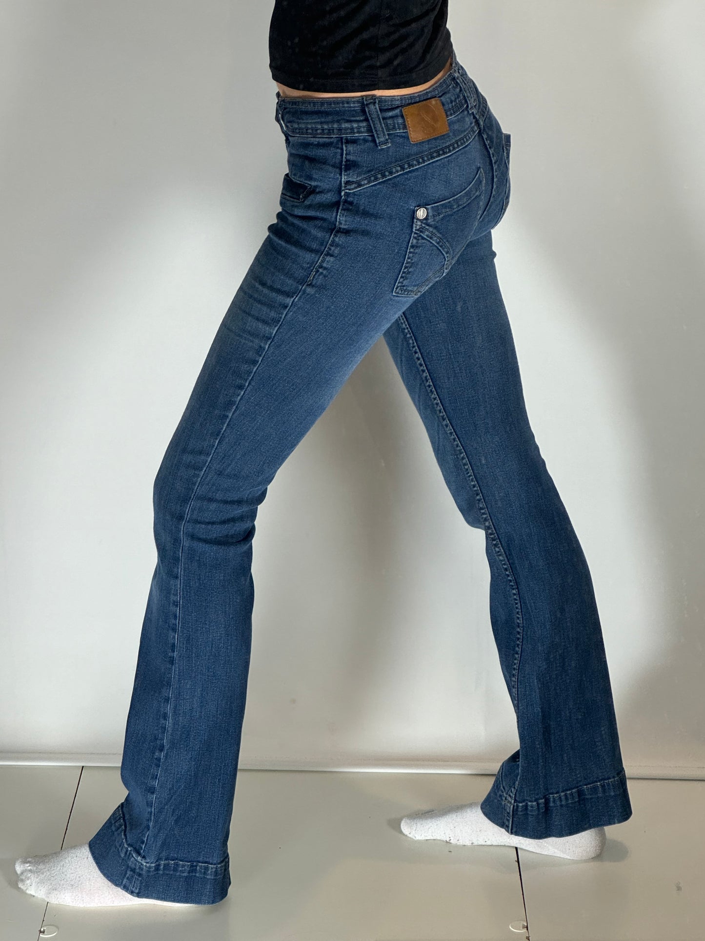 Lågmidjade jeans stl: XS