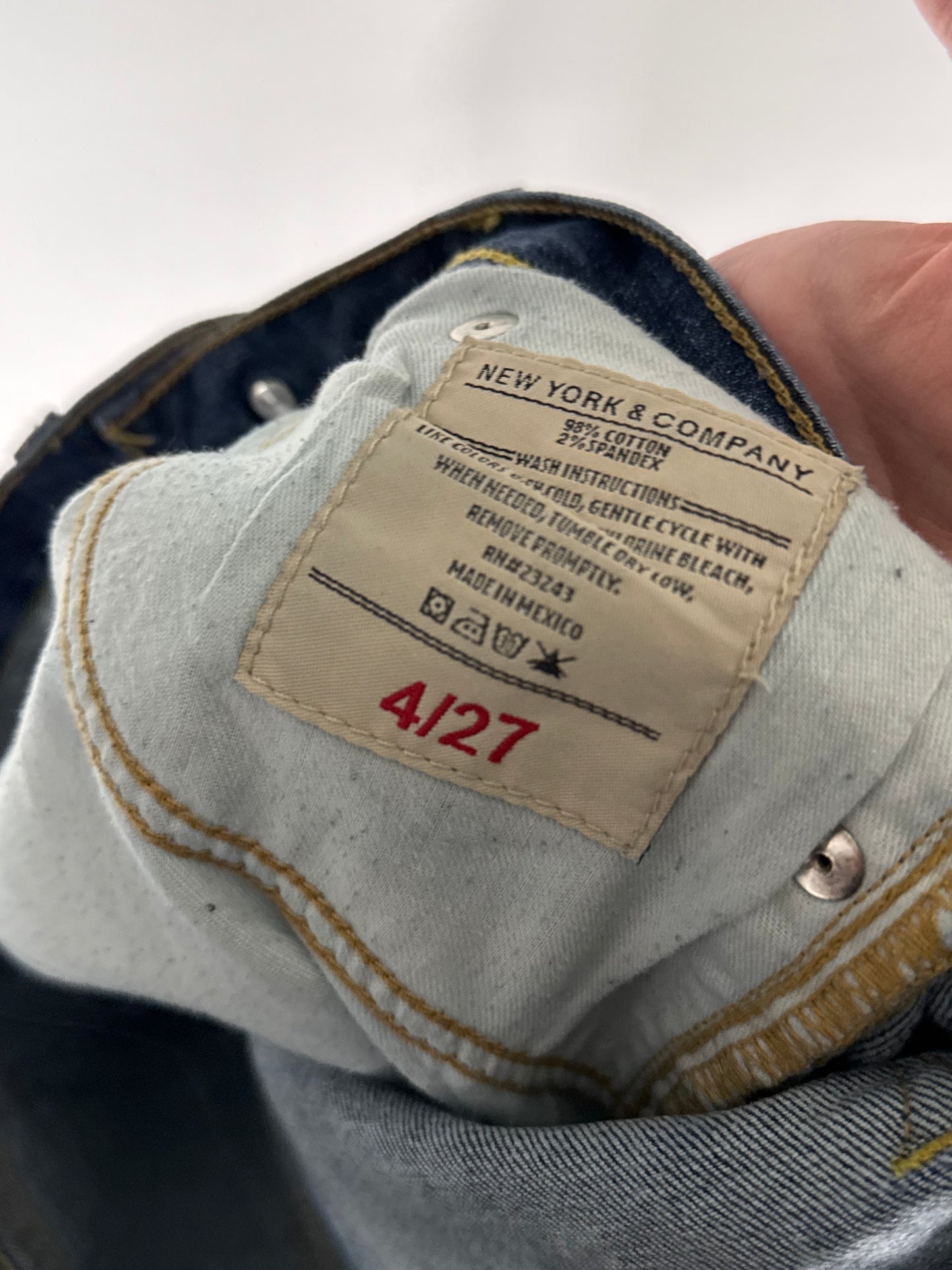 Lågmidjade jeans stl: XS/S