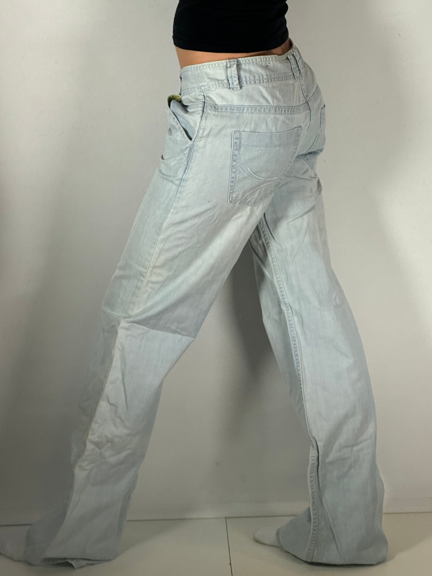 Lågmidjade jeans stl: S