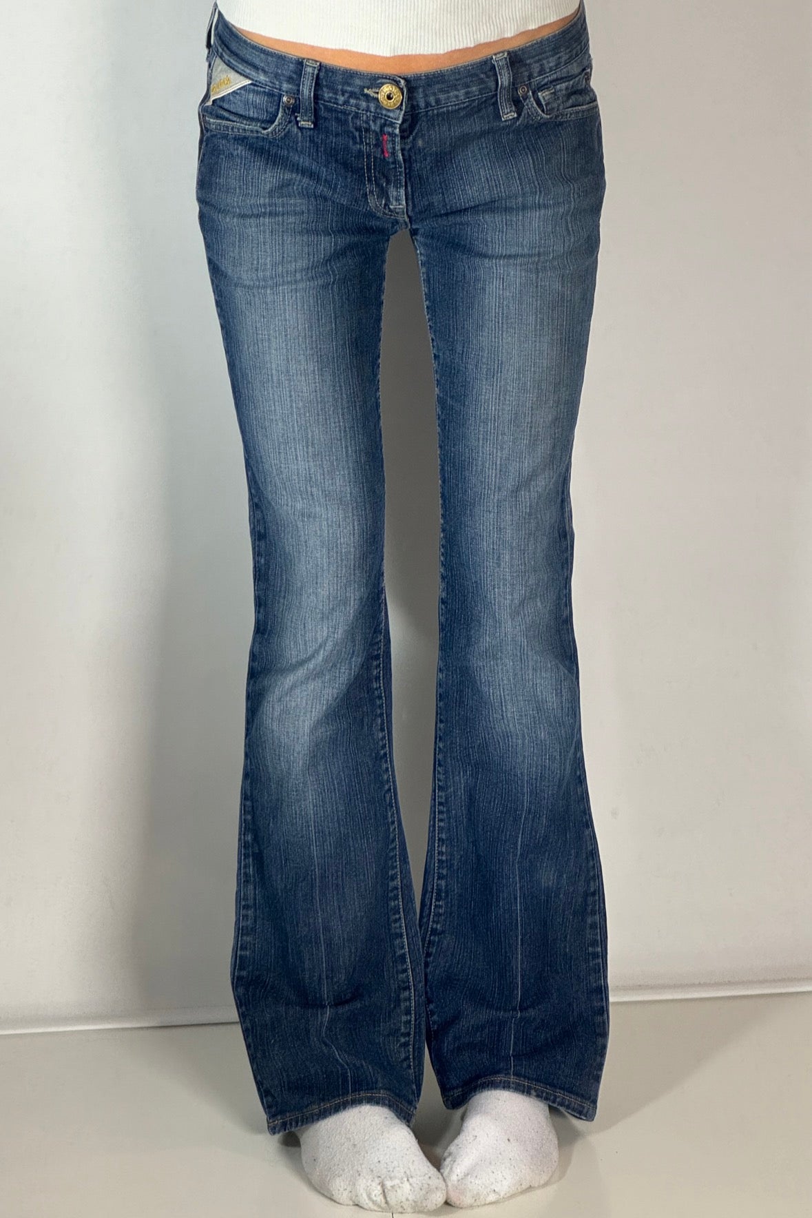 Lågmidjade jeans stl: S