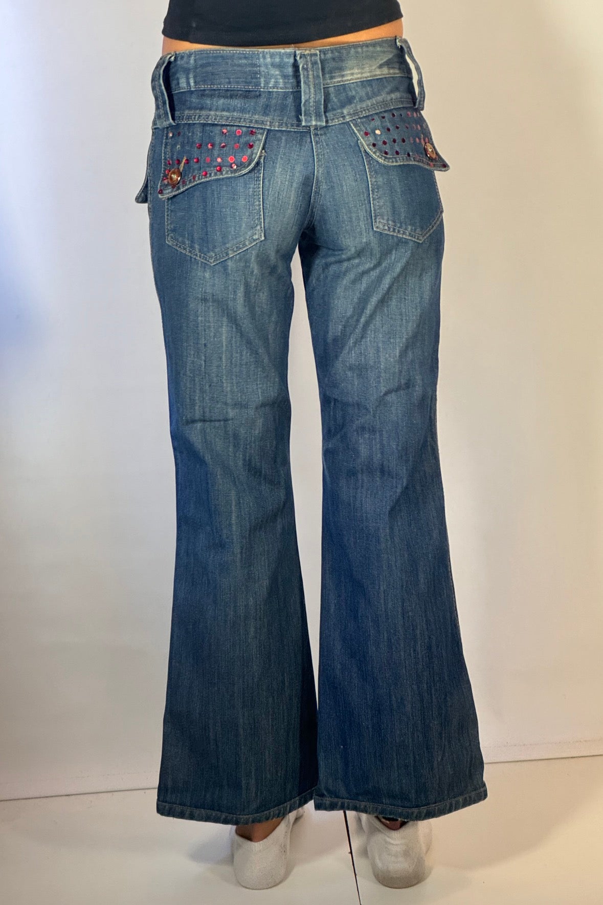 Lågmidjade jeans stl: XS