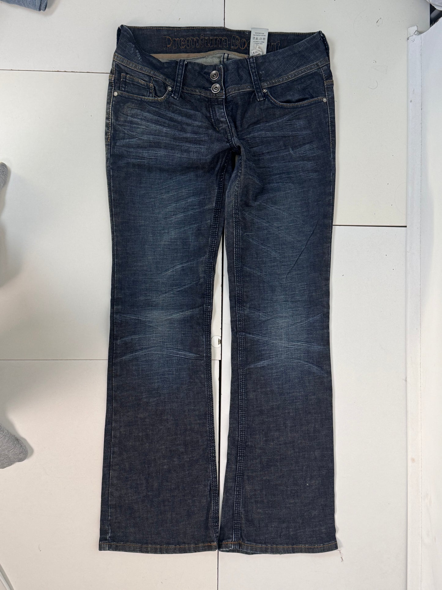 Lavtaljede jeans str: S/M