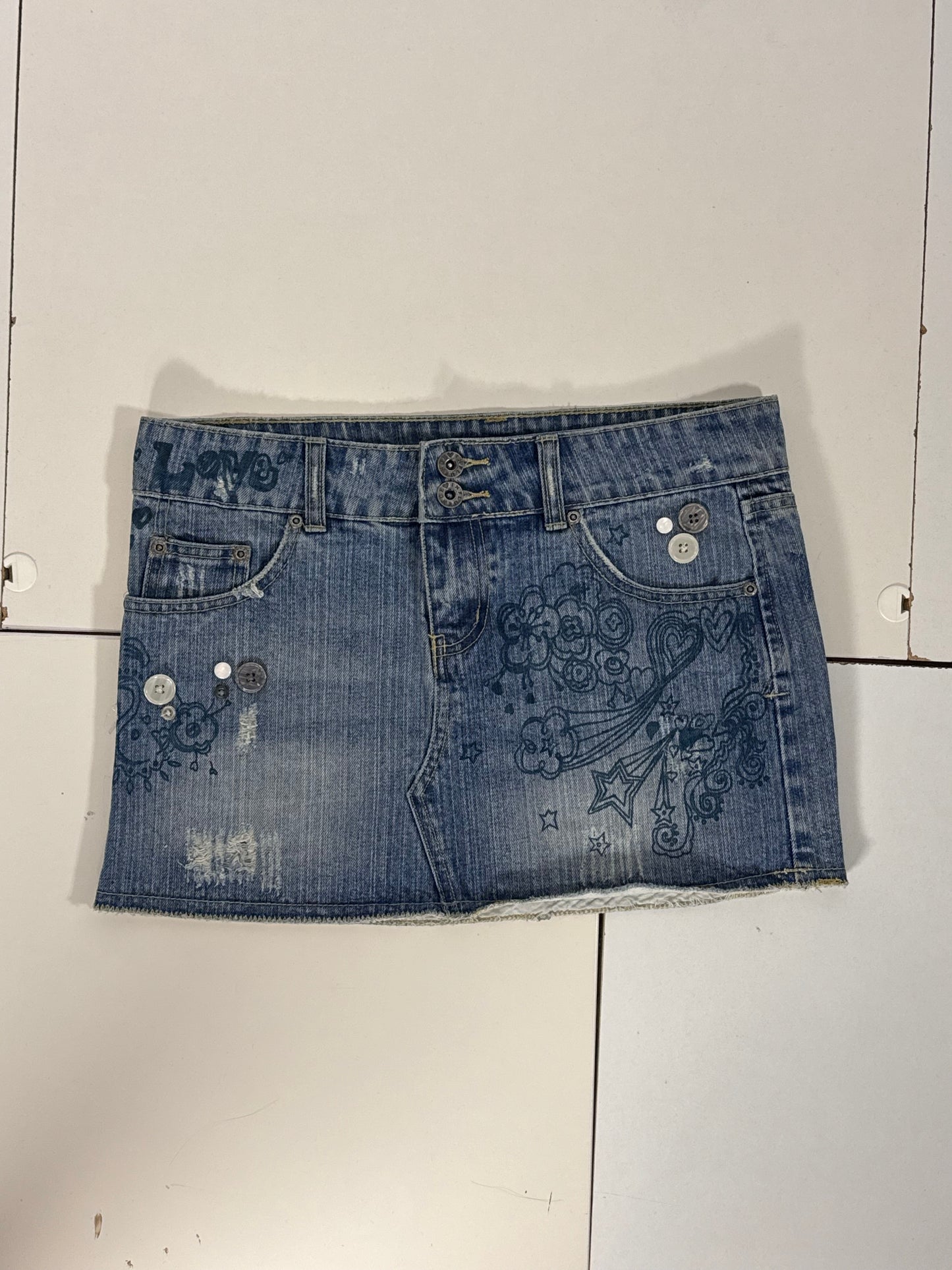 Jeans kjol stl: XS/S