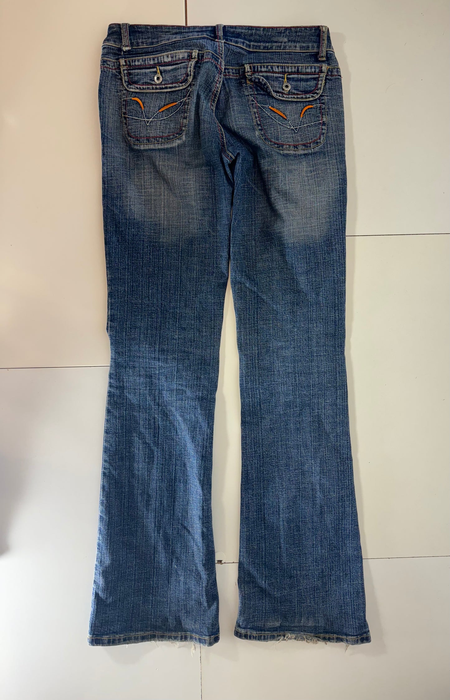 Lågmidjade jeans stl: S
