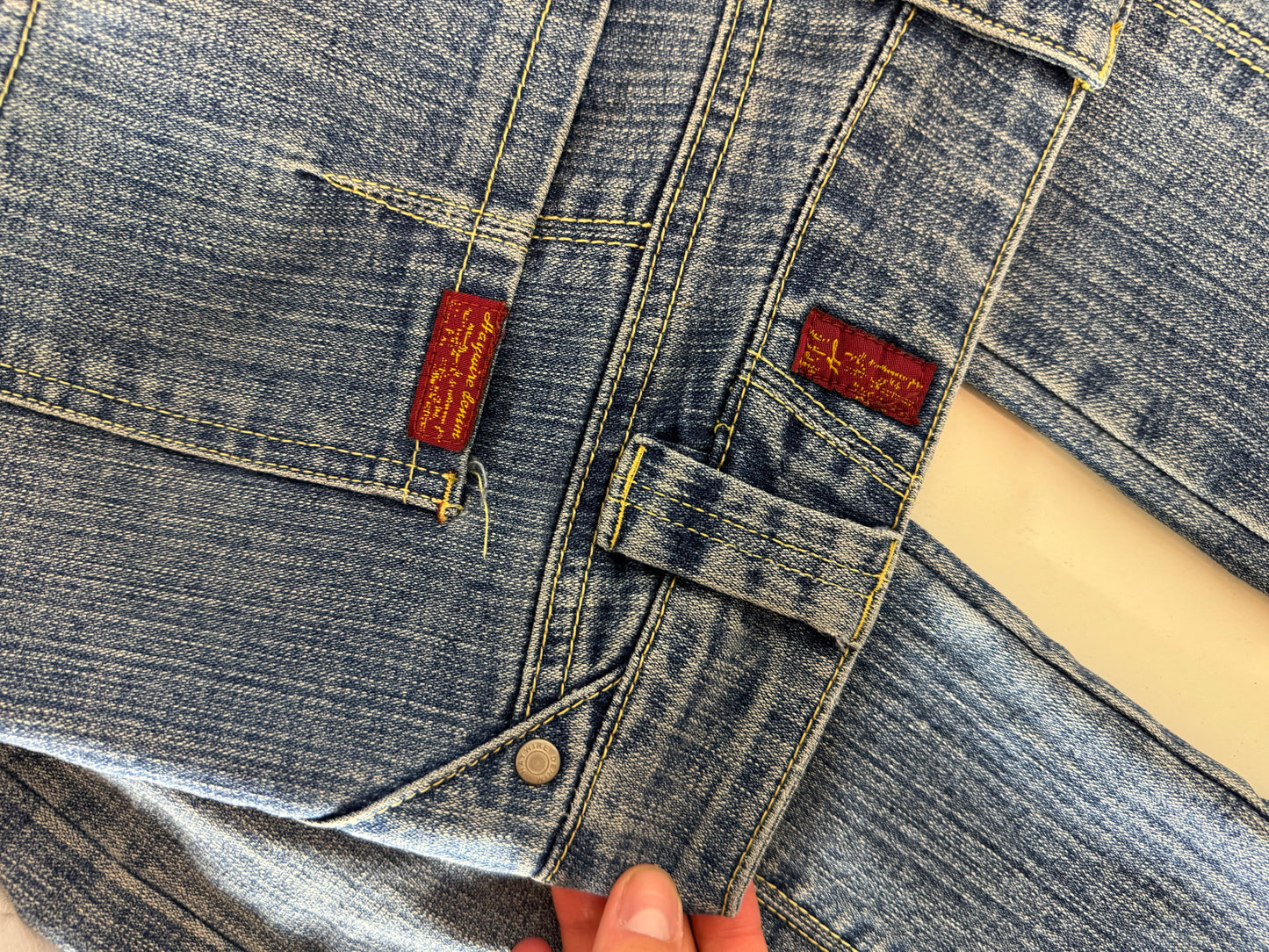 Lågmidjade jeans stl: M