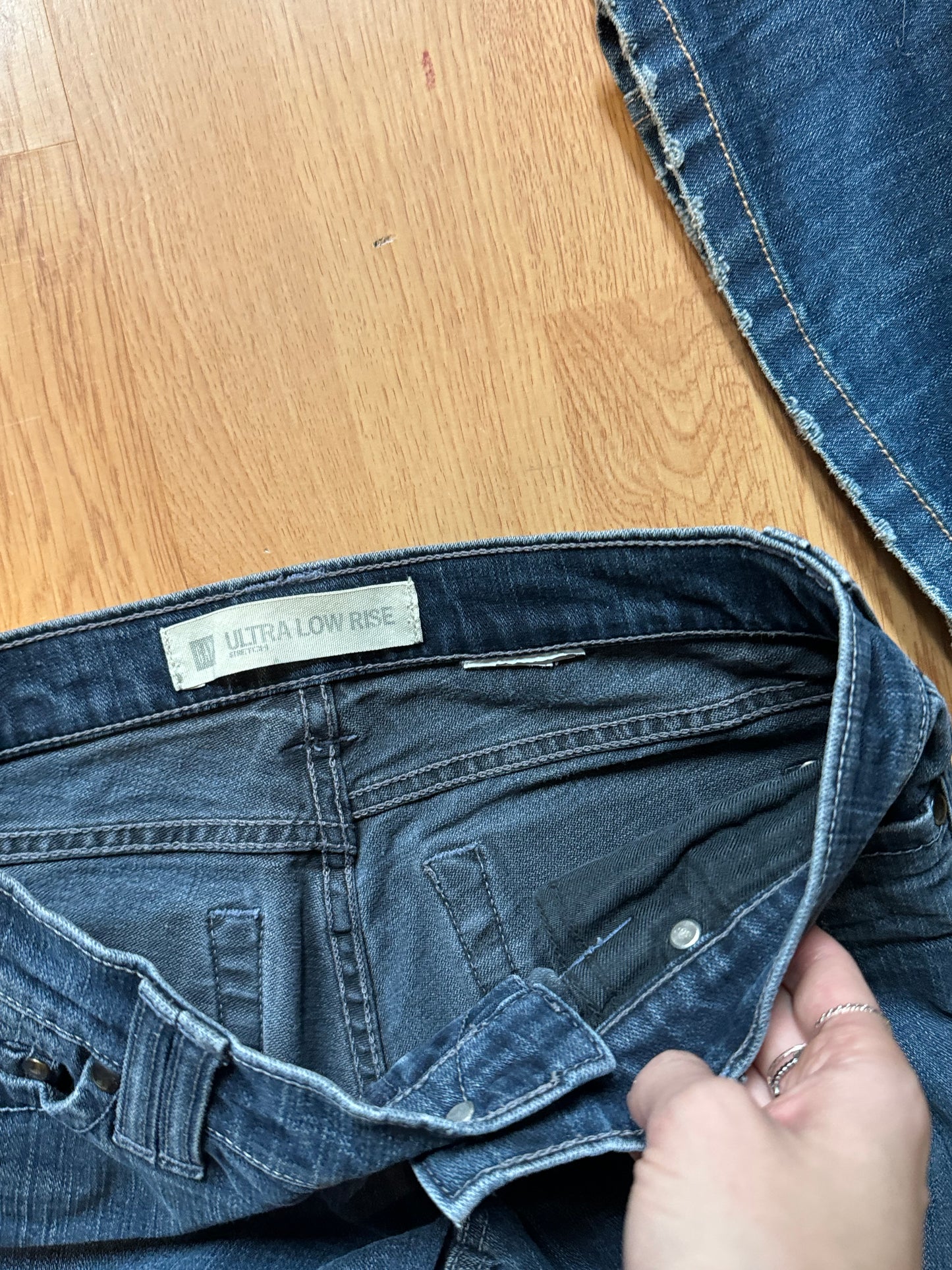 Lågmidjade jeans stl: XXS