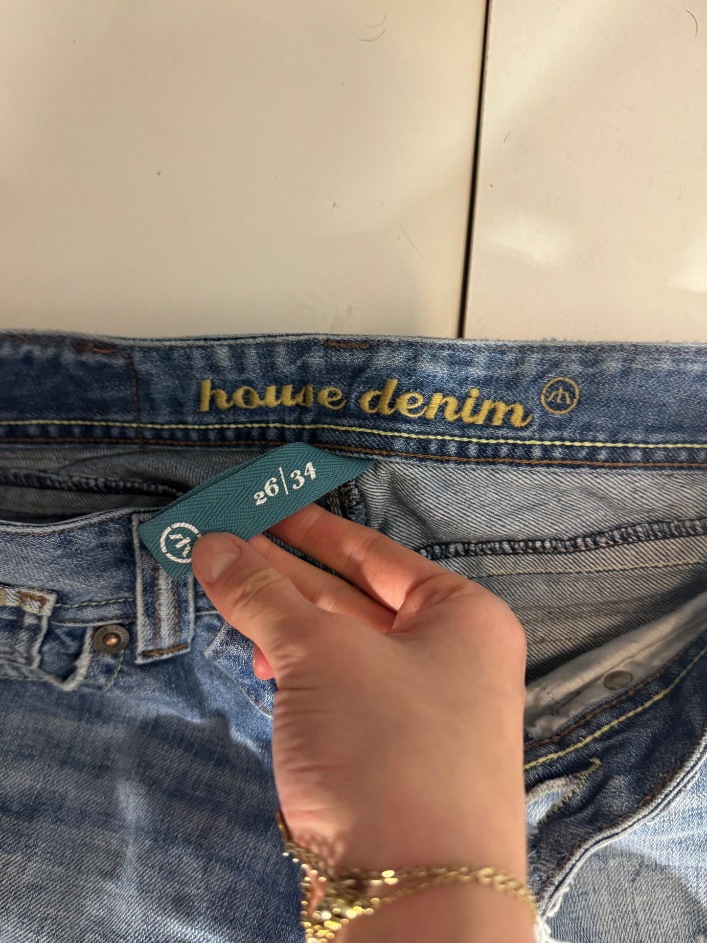 Lågmidjade jeans stl: XS