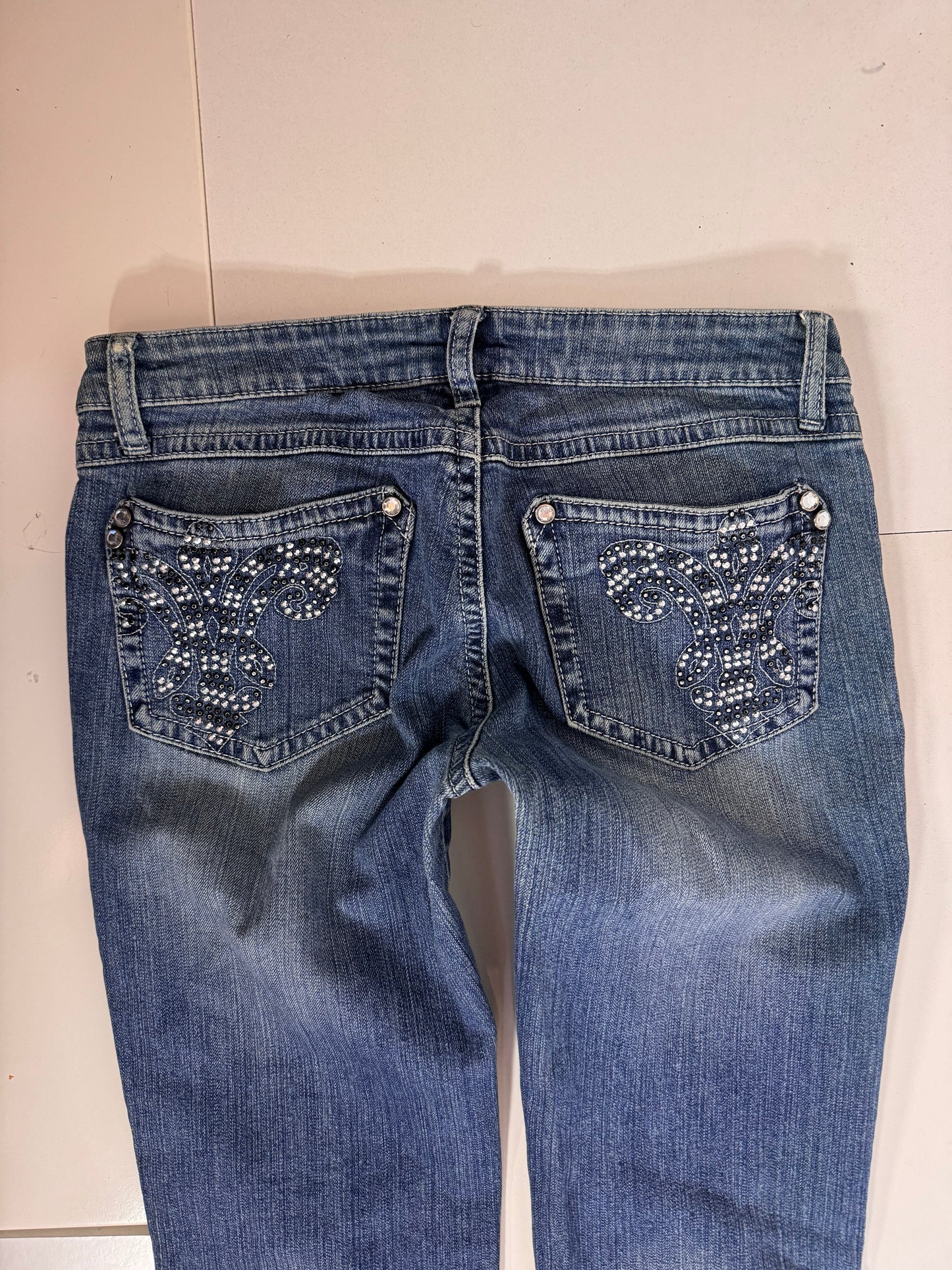 Lågmidjade jeans stl: S