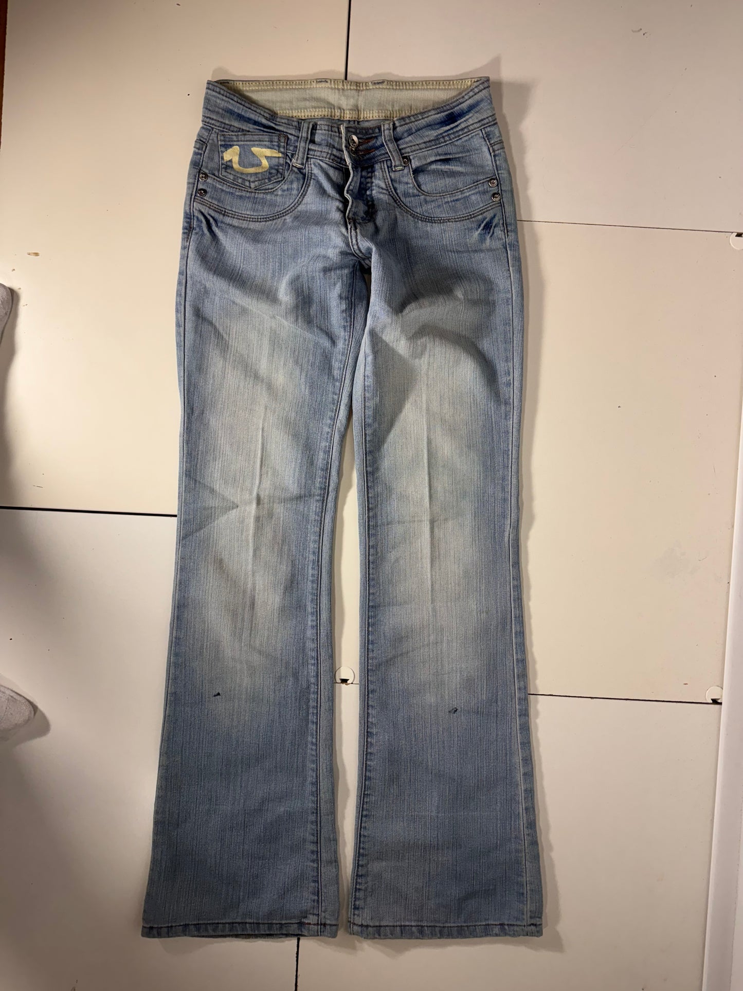 Lågmidjade jeans stl: XXS