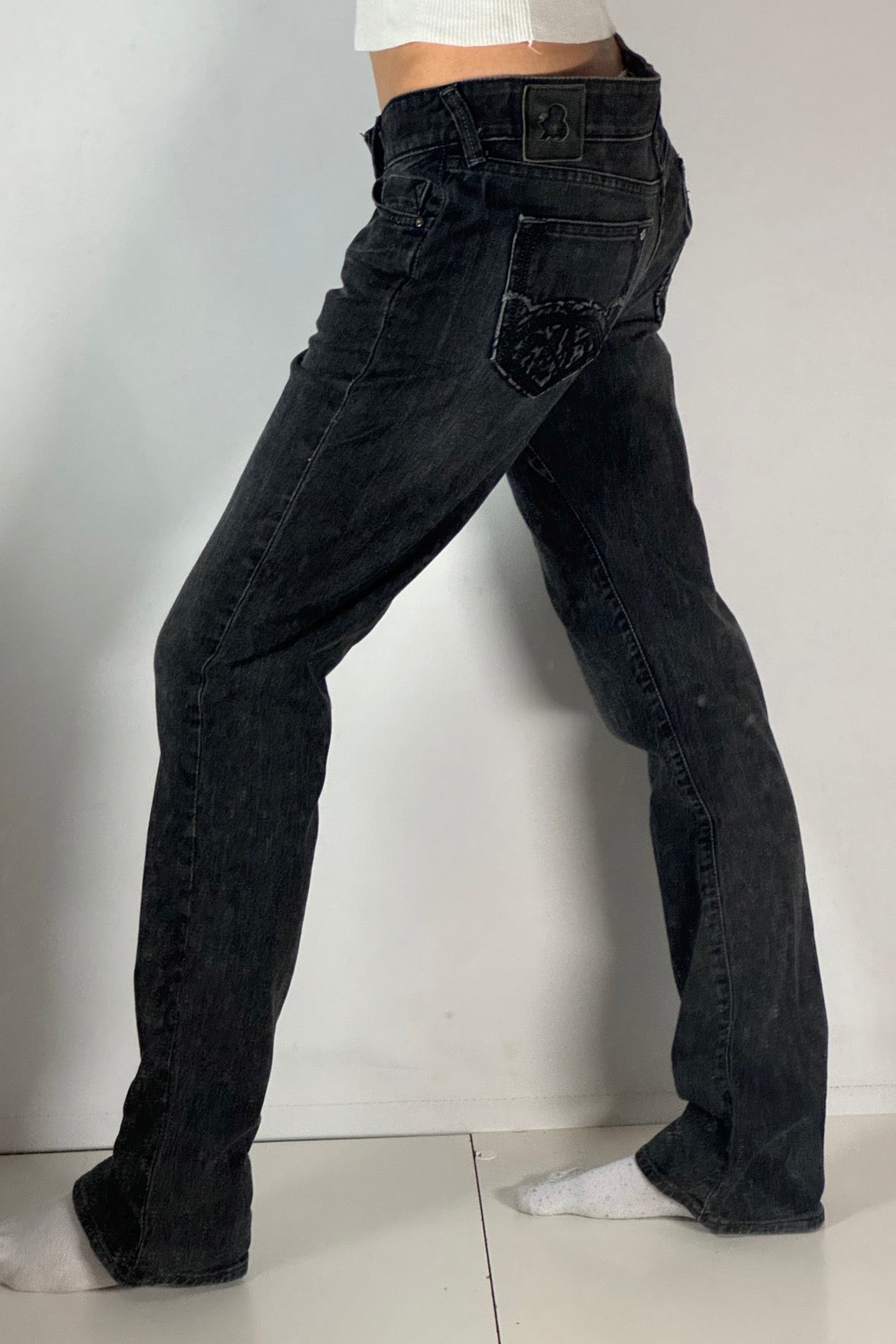 Lågmidjade jeans stl: S/M