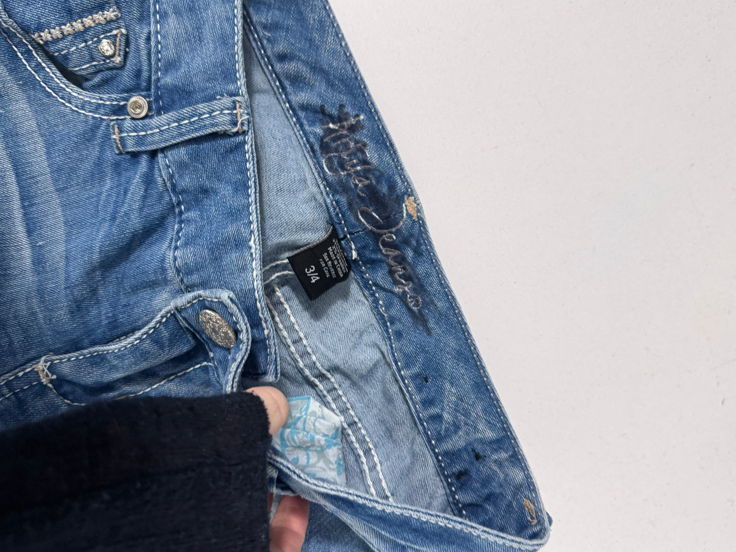 Lavtaljede jeans str: XS