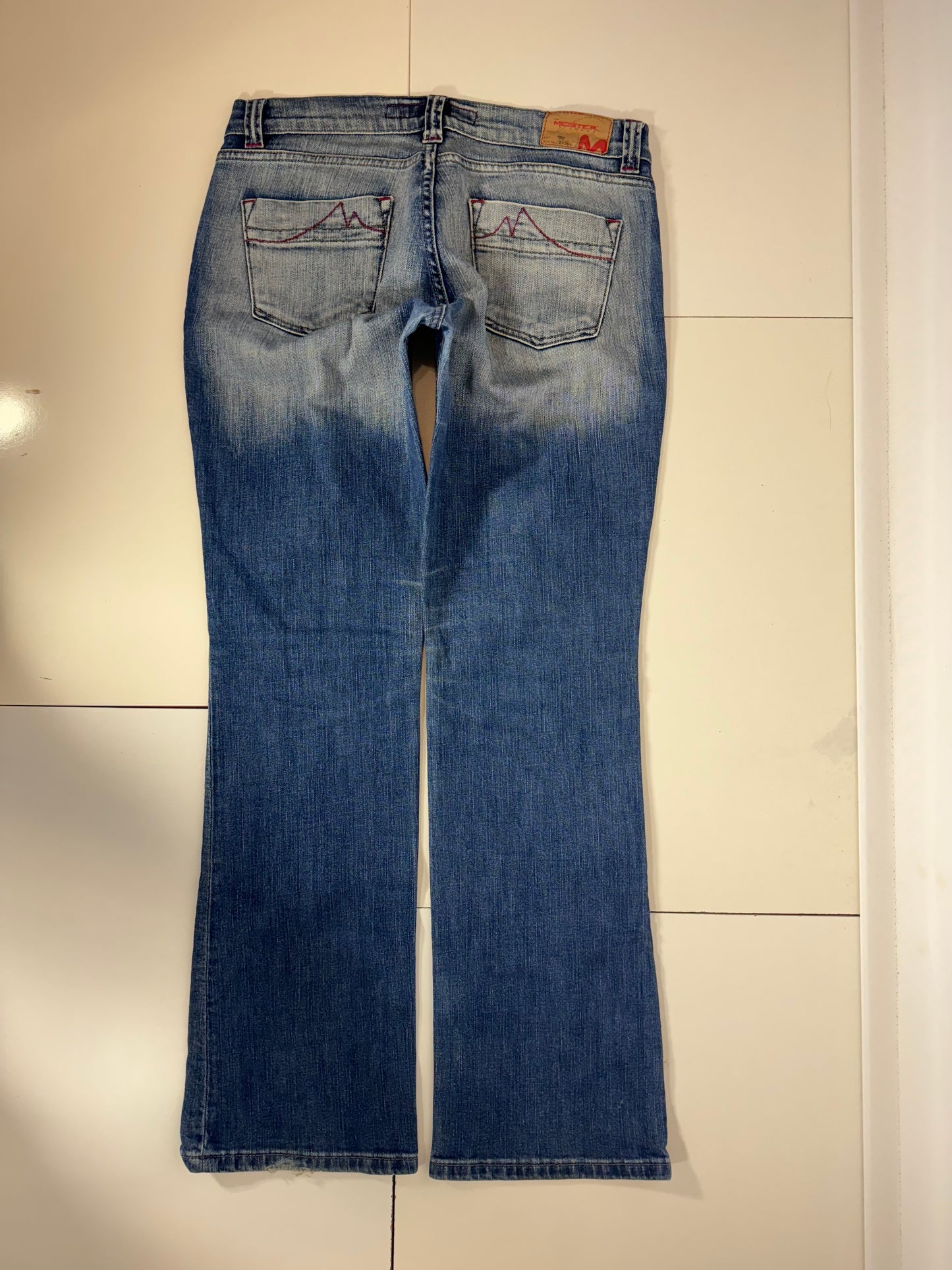 Lågmidjade jeans stl: M