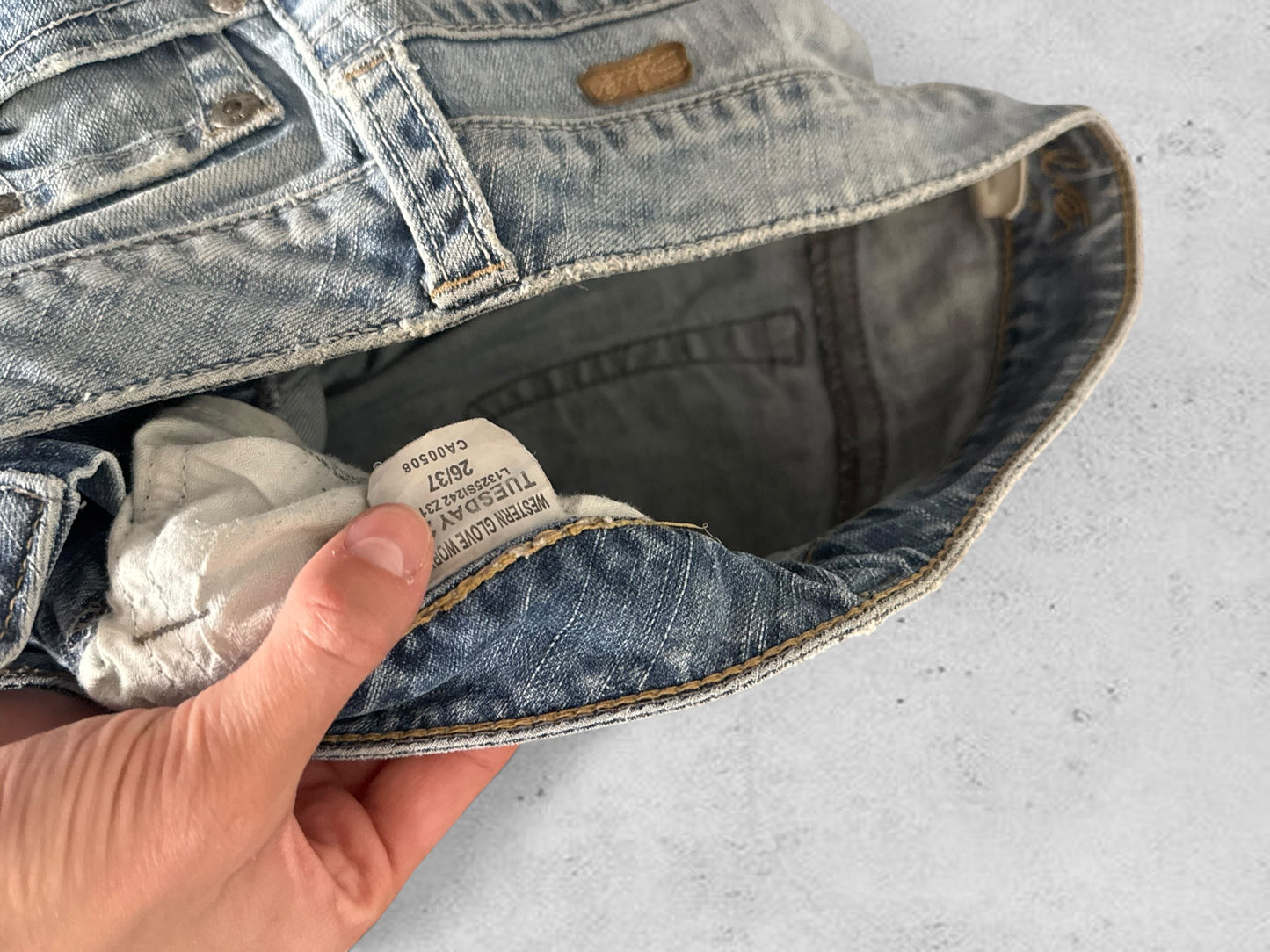 Lågmidjade jeans stl: XS/S