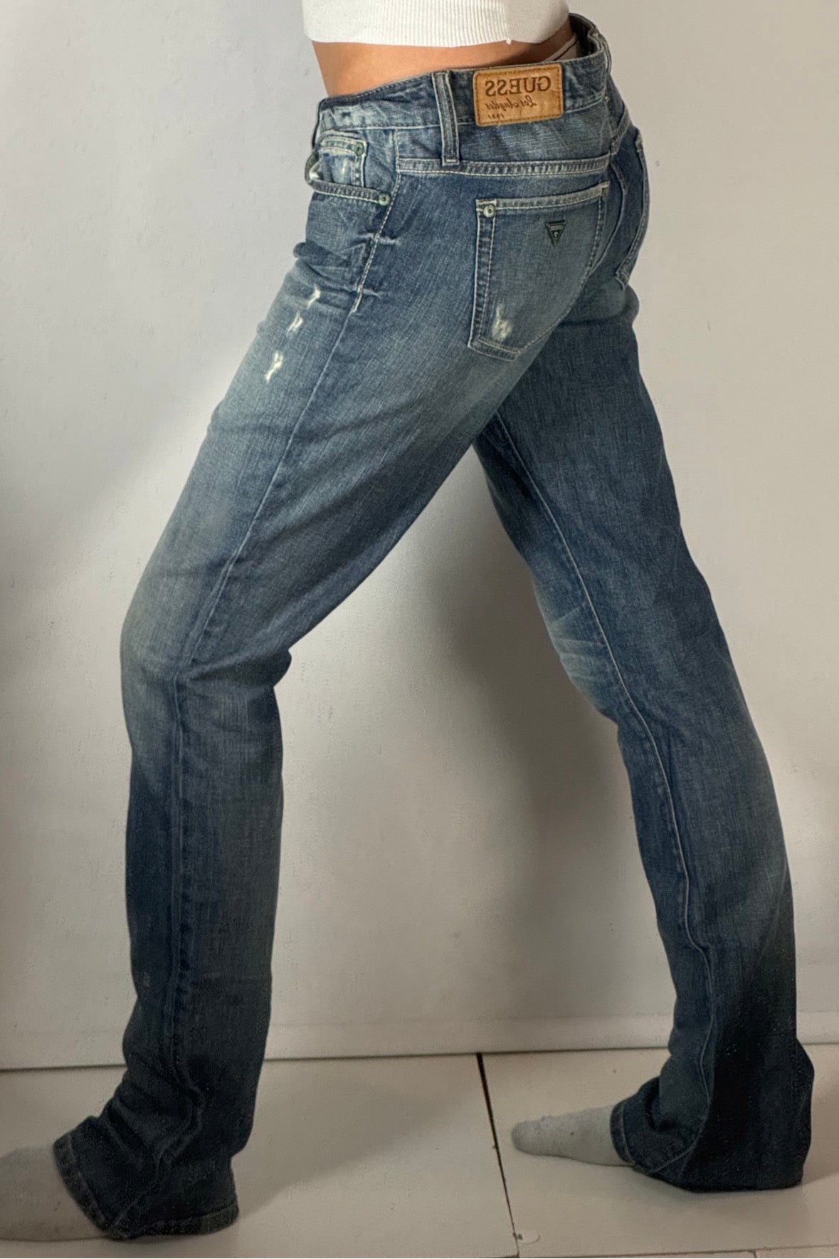 Lågmidjade jeans stl: M
