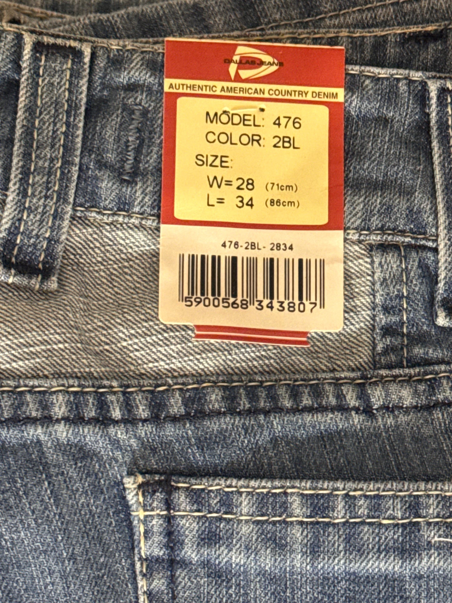 Lågmidjade jeans stl: XS (W28/L34)