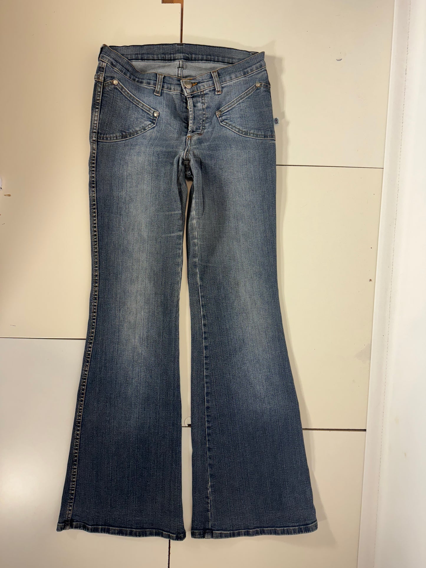 Lågmidjade jeans stl: S