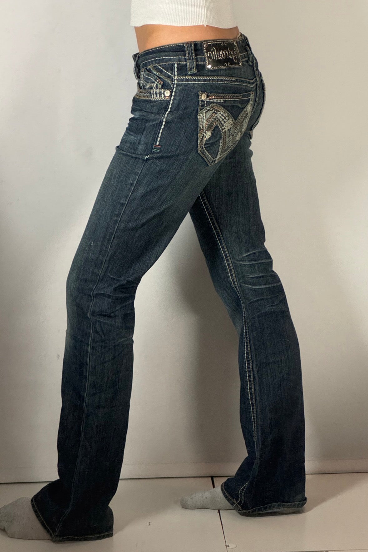 Lågmidjade jeans stl: